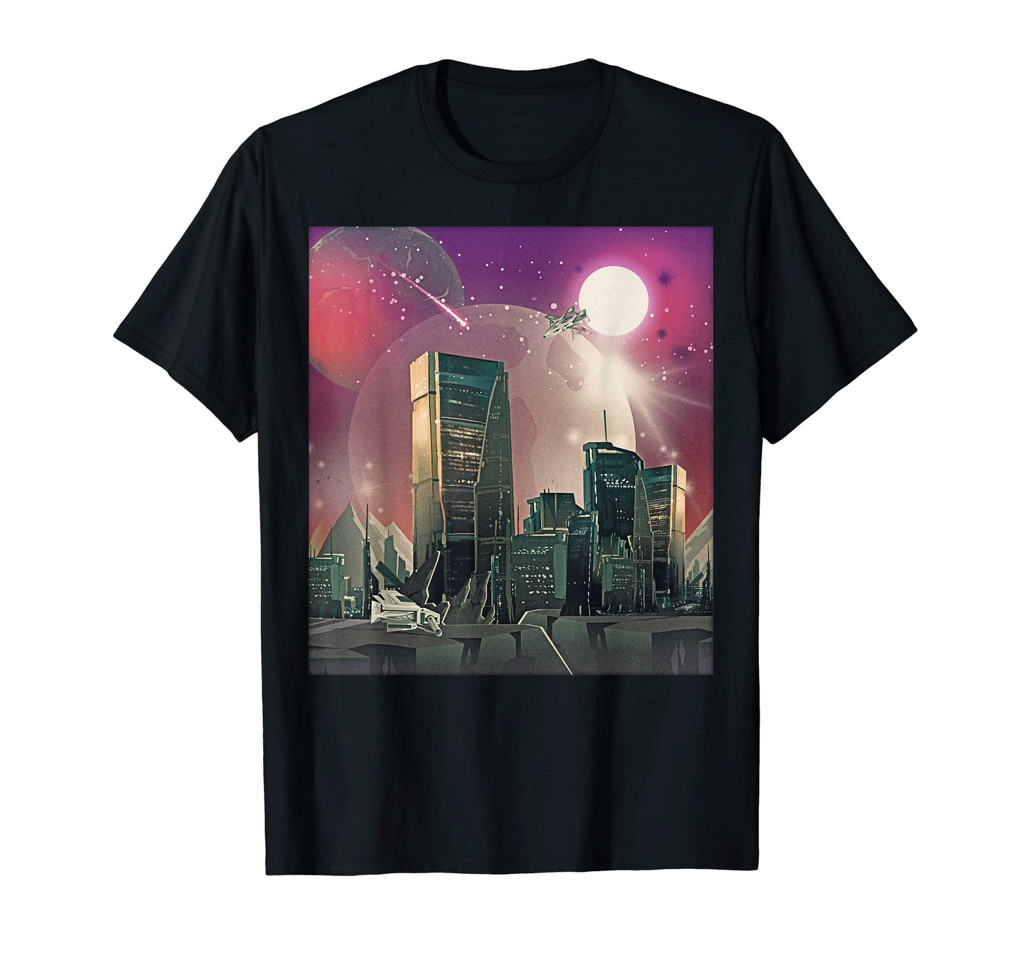 Atom Punk Aesthetic Vaporwave T-Shirt - Casual Everyday Wear Unisex - T-Shirt, Sweatshirt, Hoodie