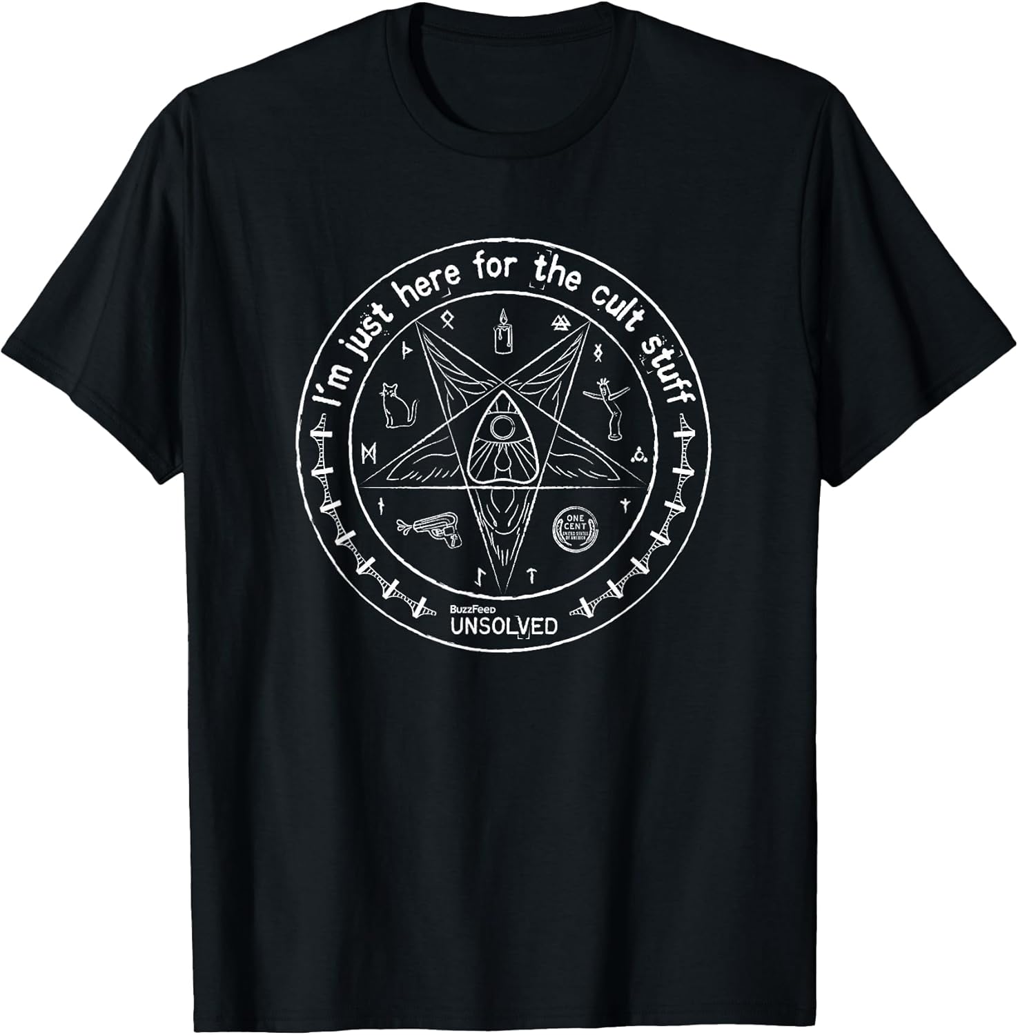 BuzzFeed Unsolved - Adult & Kids T-Shirts, Sweatshirts & Hoodies apparel design preview 1