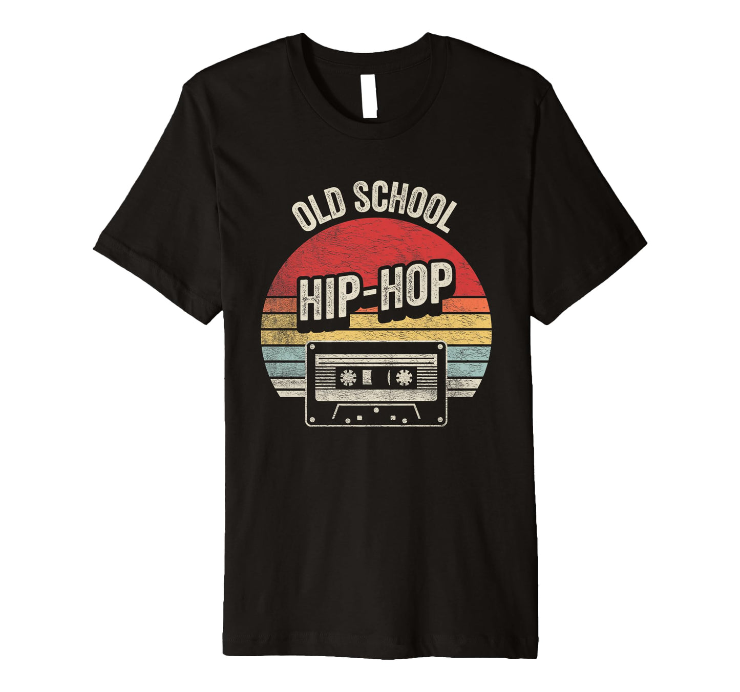 Old School Hip Hop Cassette Vibes T-Shirt - Graphic Print Unisex - T-Shirt, Sweatshirt, Hoodie