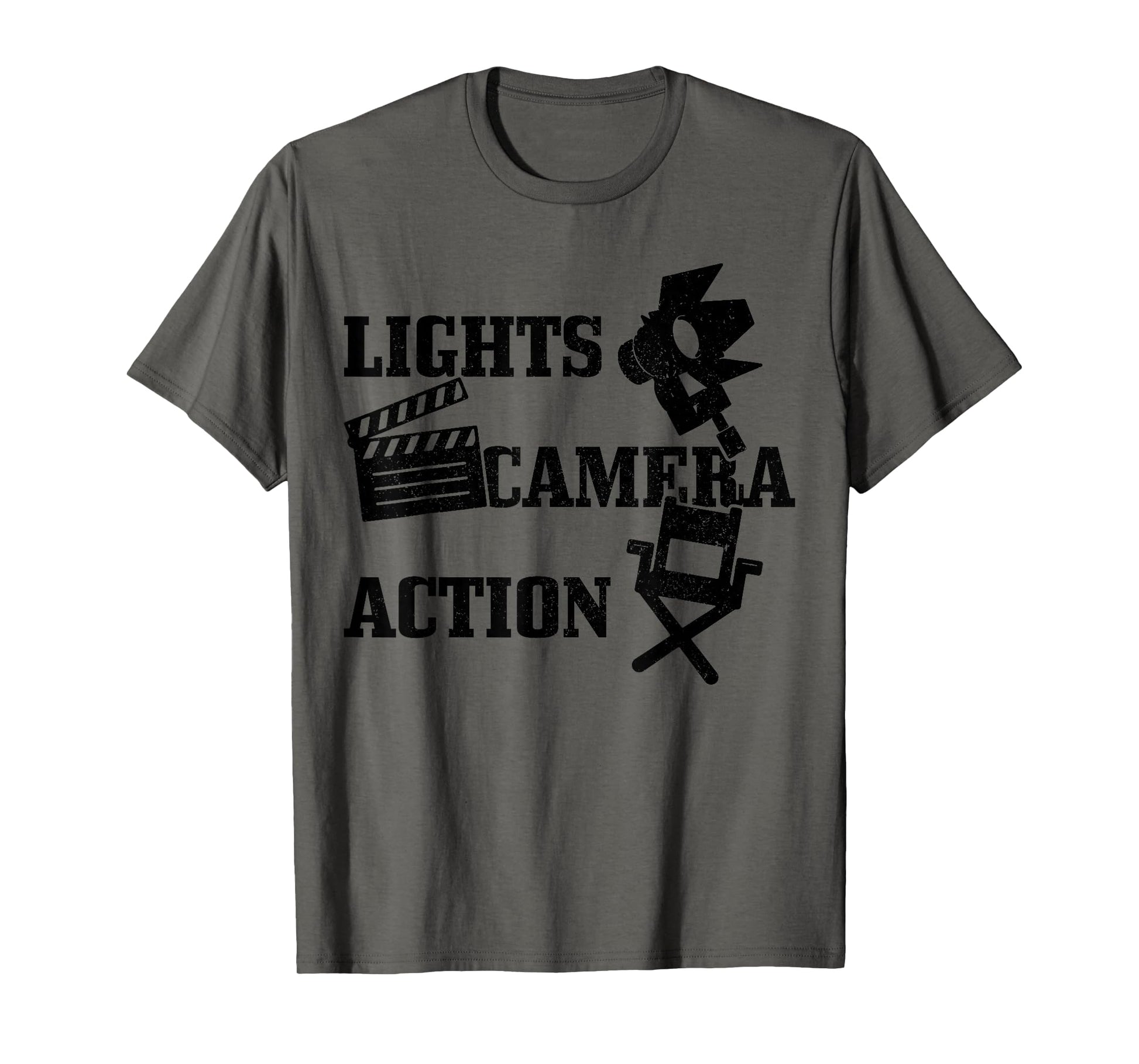Film Director Film Cameraman Lights T-Shirt - Aesthetic Graphic Men Women - T-Shirt, Sweatshirt, Hoodie