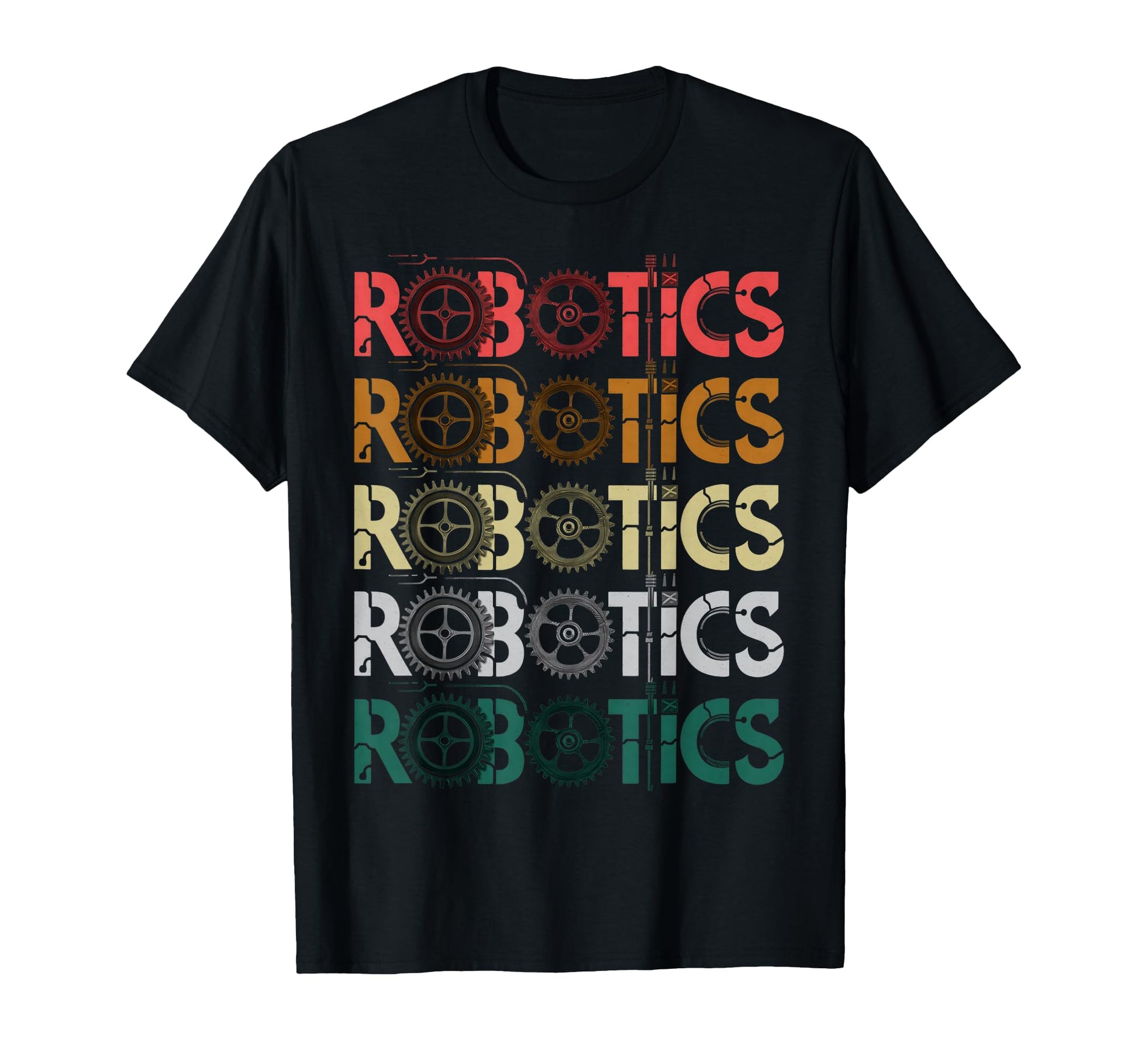 Robotics Typography T-Shirt - Trendy Graphic Men Women - T-Shirt, Sweatshirt, Hoodie