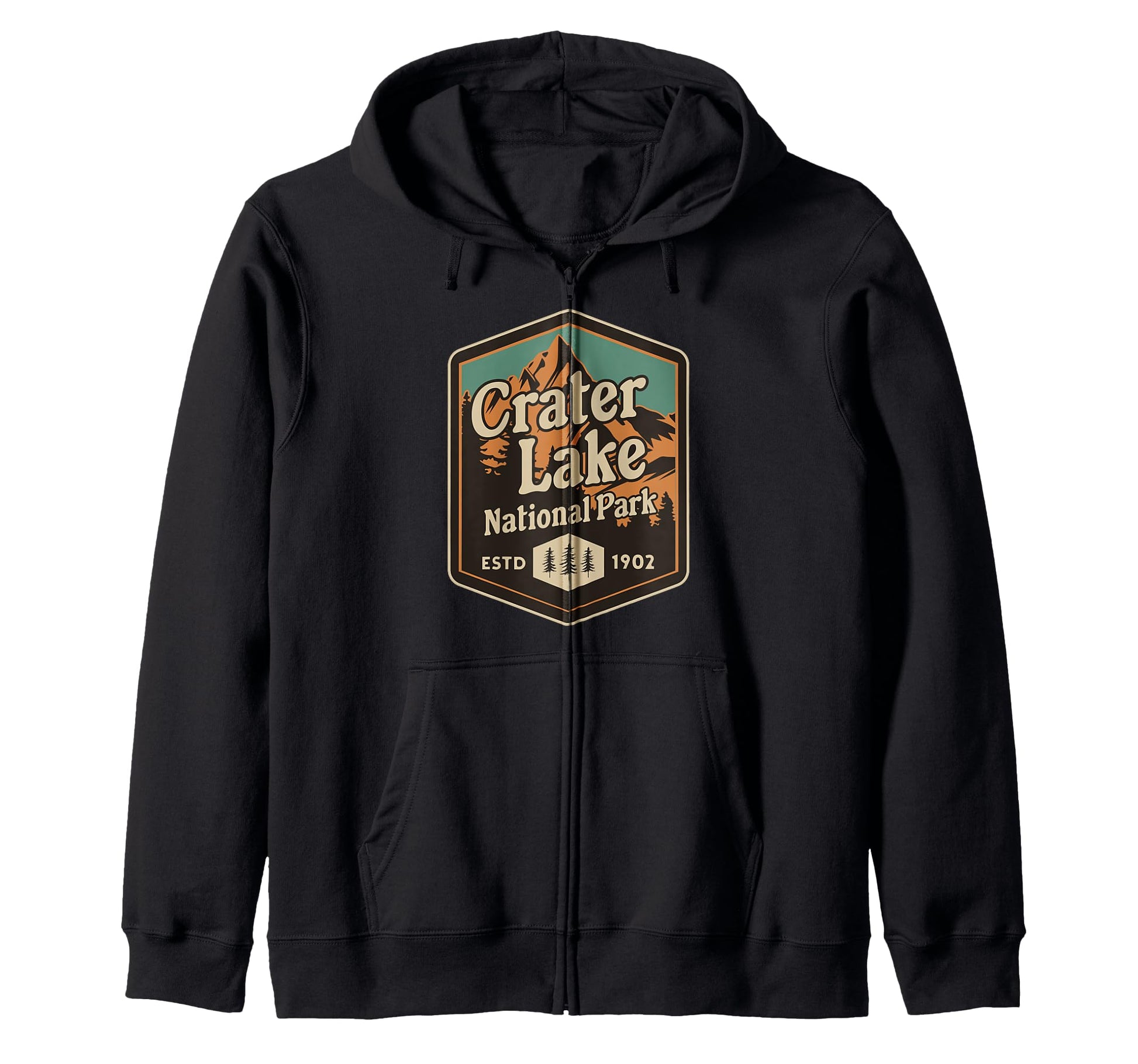 Crater Lake National Park Oregon Sweatshirt - Custom Art Print Men Women - T-Shirt, Sweatshirt, Hoodie