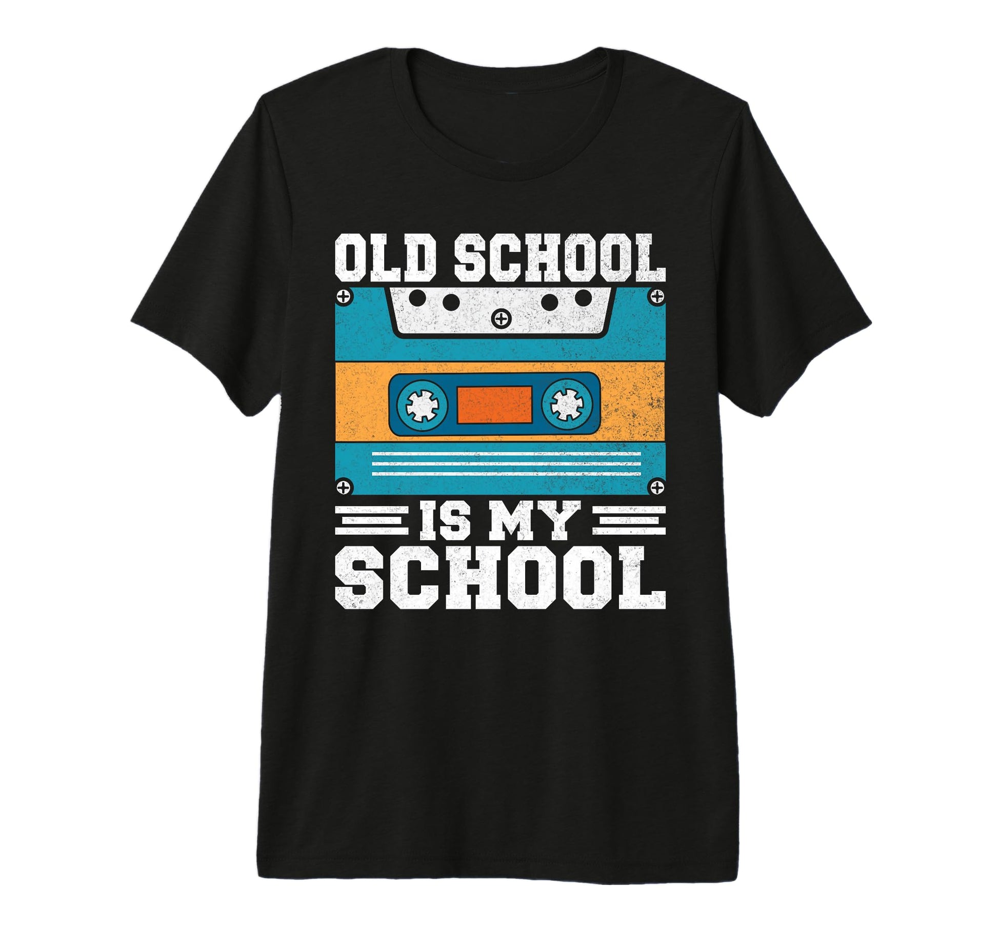 Old School Is My School 90S Hip T-Shirt - Casual Everyday Wear for Adults - T-Shirt, Sweatshirt, Hoodie