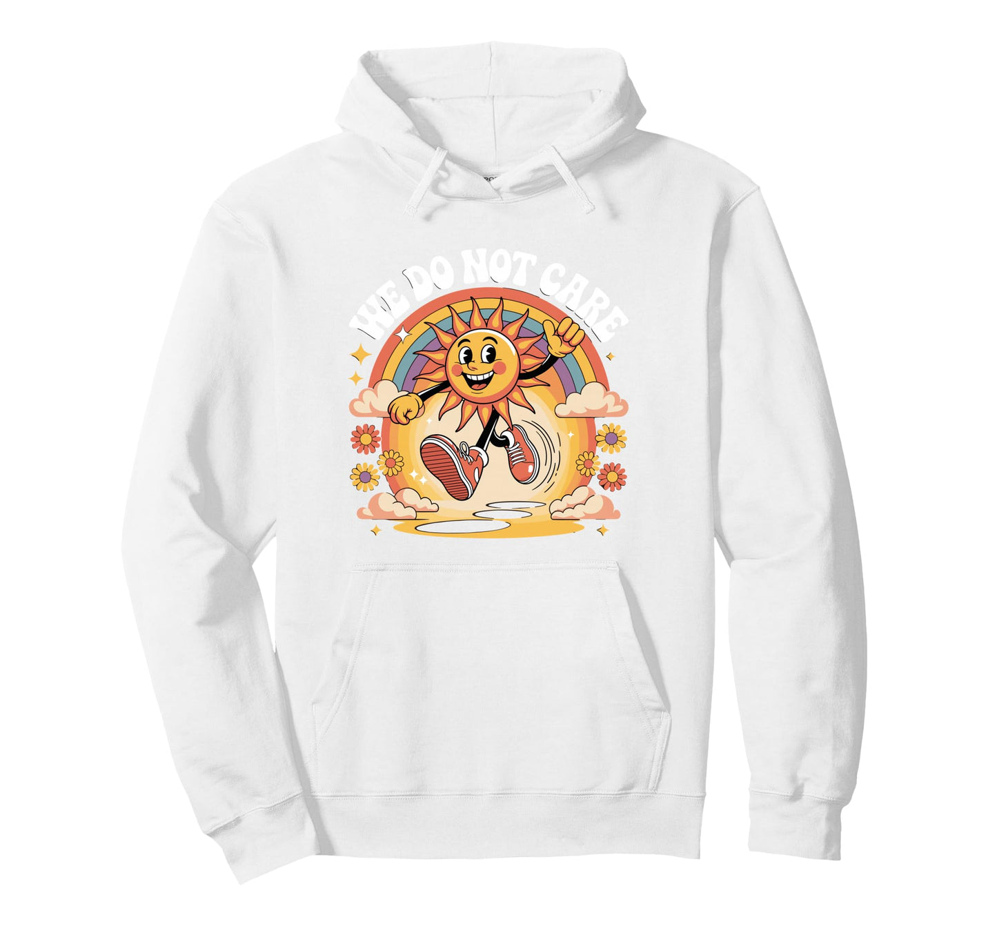 Pre Menopause Wdnc Sun Rainbow Menopause Hoodie - Trendy Graphic Men Women - T-Shirt, Sweatshirt, Hoodie
