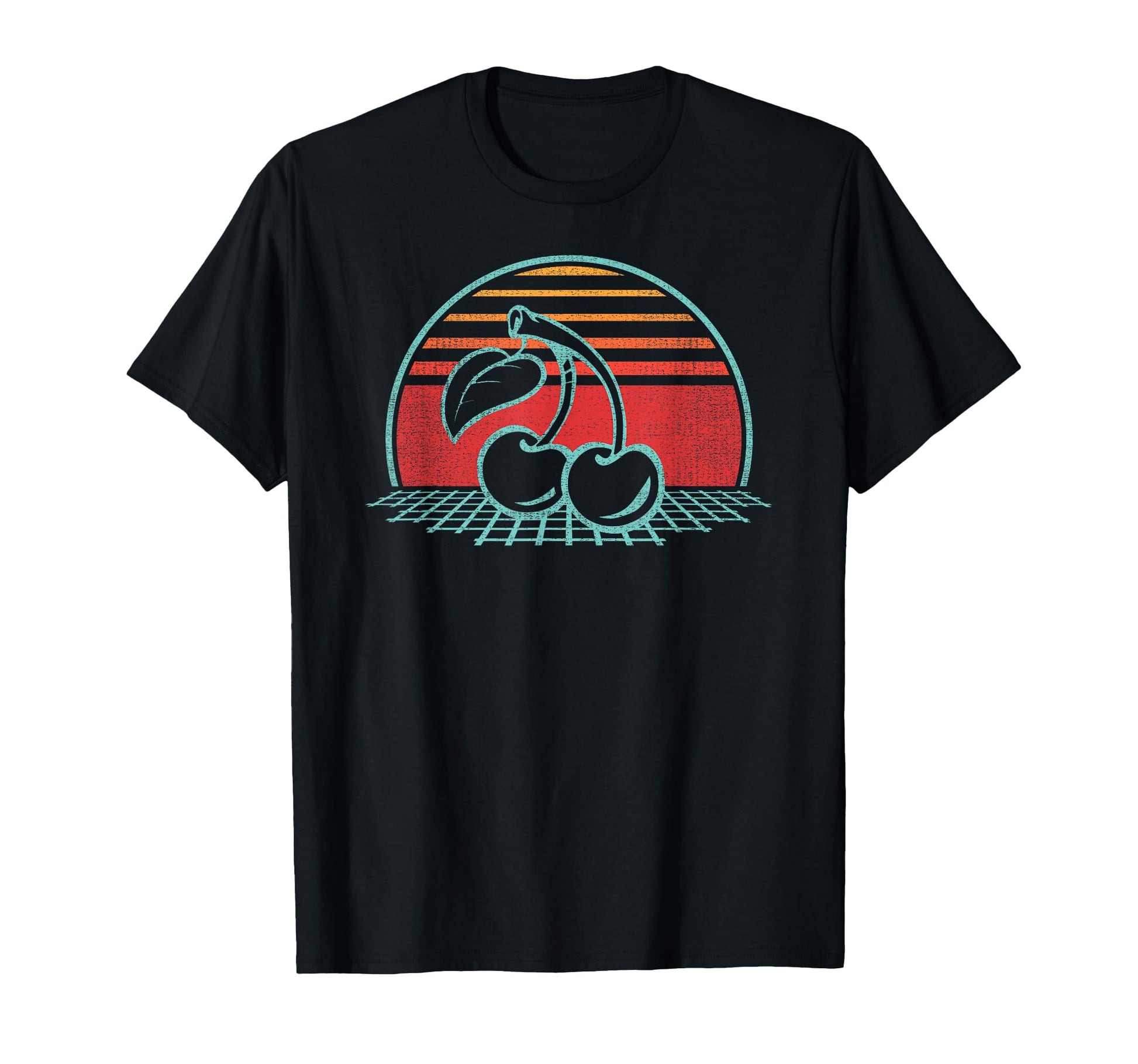 Cherry Cherries 80S Gift T-Shirt - Casual Everyday Wear for Adults - T-Shirt, Sweatshirt, Hoodie