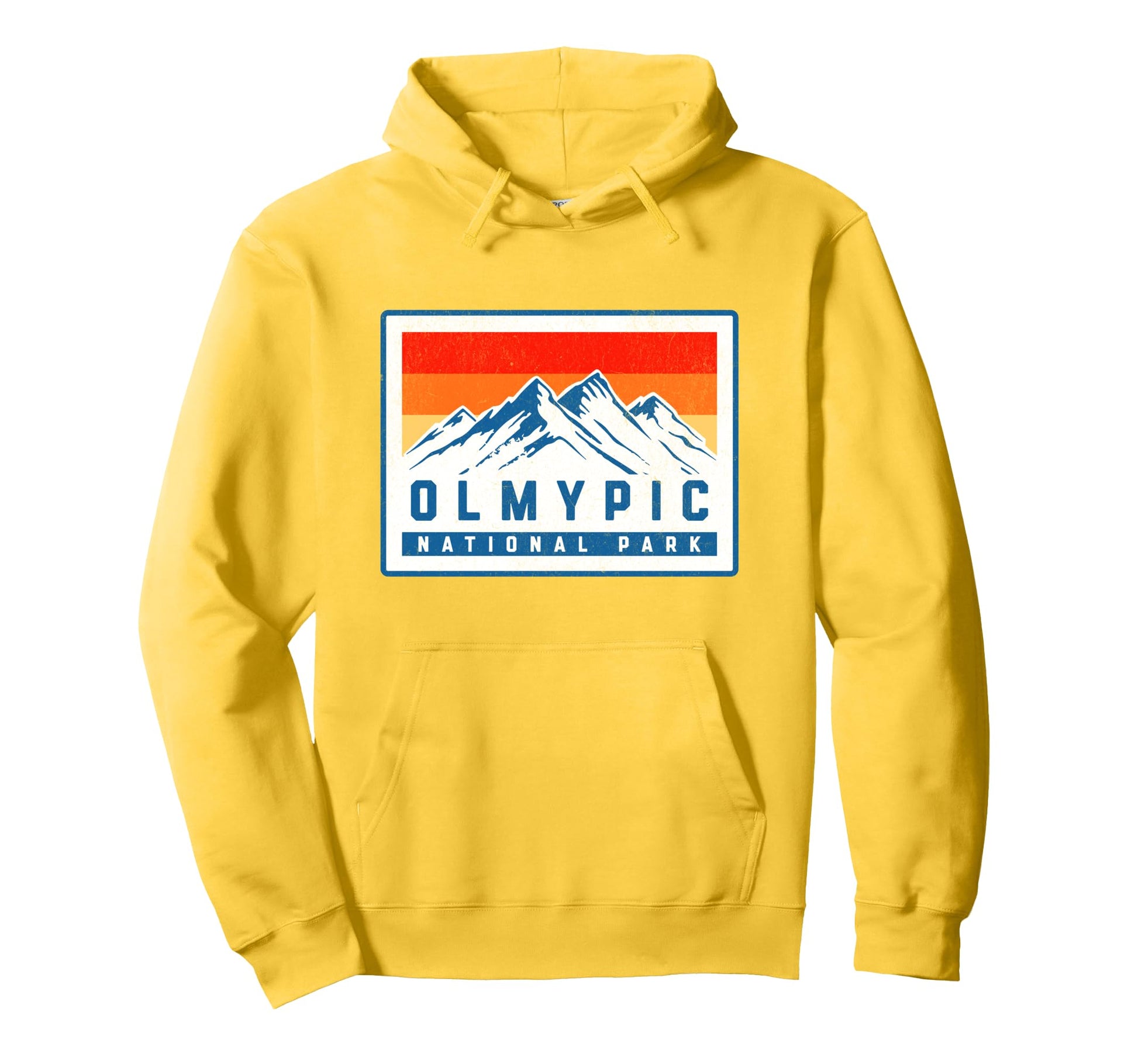 Olympic National Park Washington Family Hoodie - Minimalist Print Unisex - T-Shirt, Sweatshirt, Hoodie