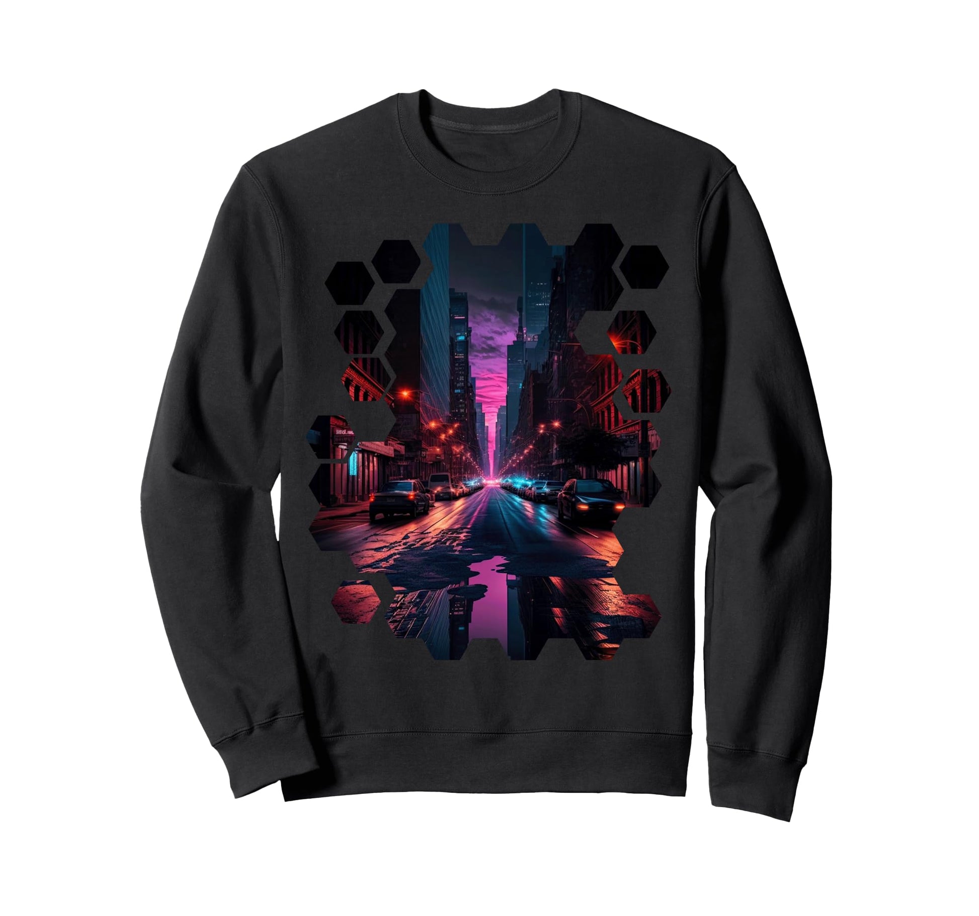 New York Vaporwave Aesthetic I Love New Sweatshirt - Graphic Print Unisex - T-Shirt, Sweatshirt, Hoodie