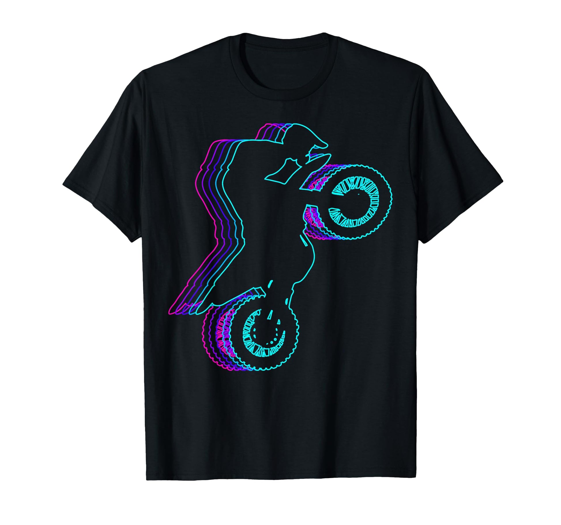 Dirt Bike Motocross Dirt Biking Biker T-Shirt - Custom Art Print Men Women - T-Shirt, Sweatshirt, Hoodie