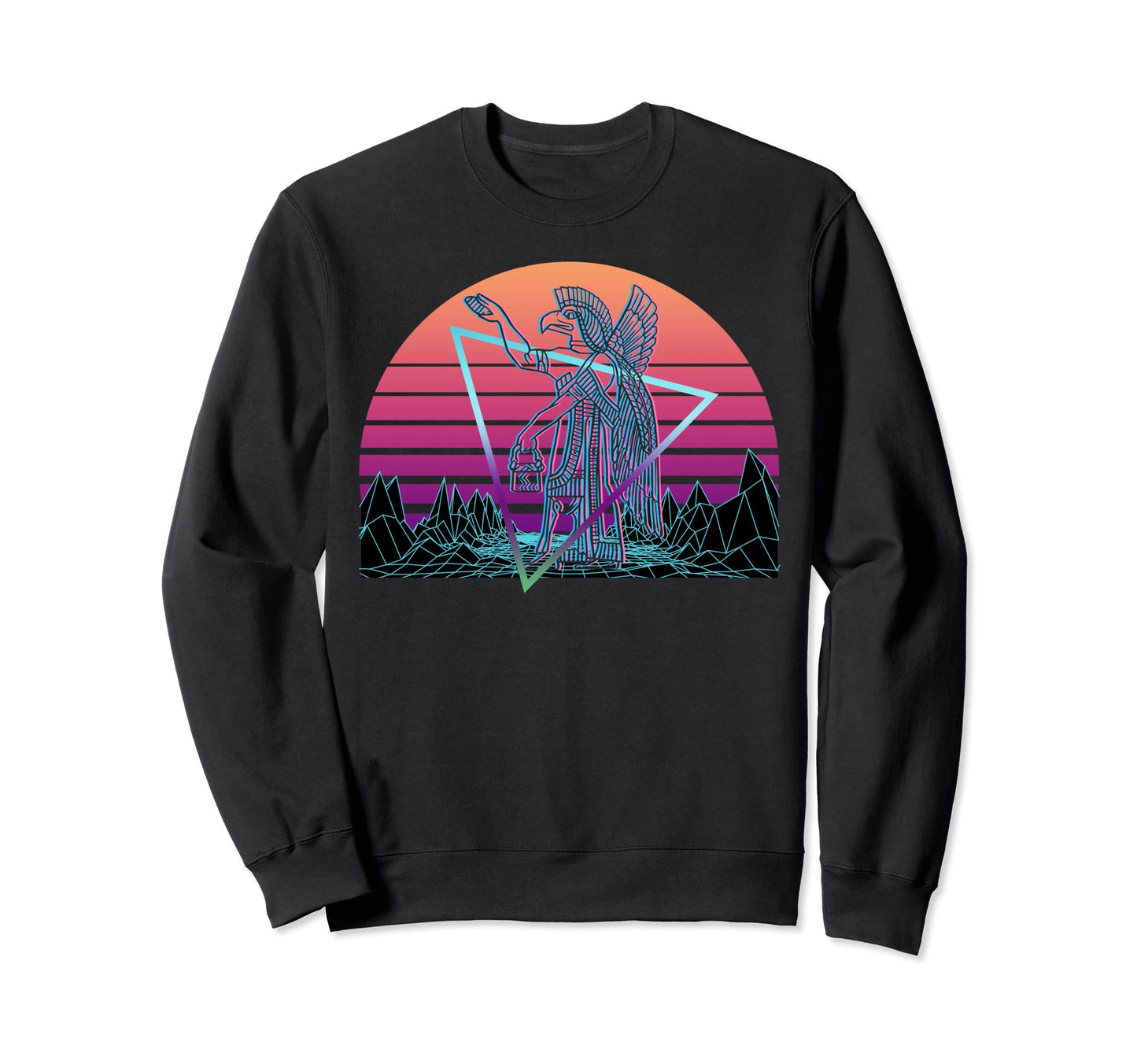 Anunnaki Egyptian God Ancient Sweatshirt - Aesthetic Graphic for Adults - T-Shirt, Sweatshirt, Hoodie
