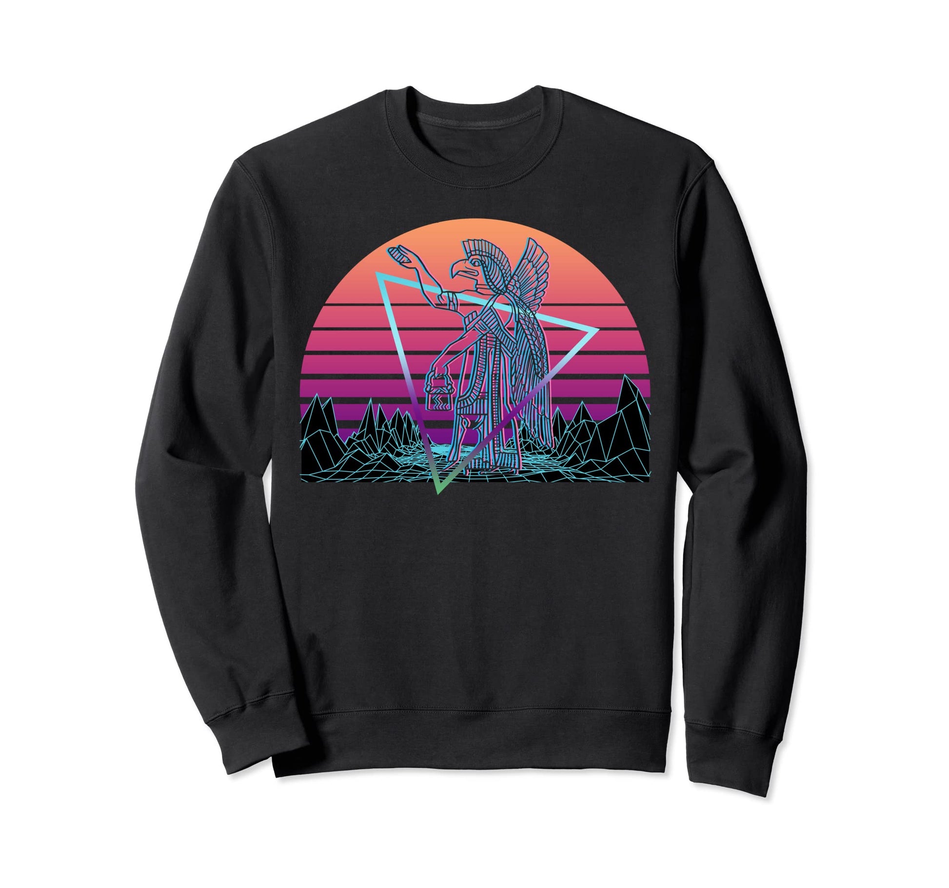 Anunnaki Egyptian God Ancient Sweatshirt - Aesthetic Graphic for Adults - T-Shirt, Sweatshirt, Hoodie