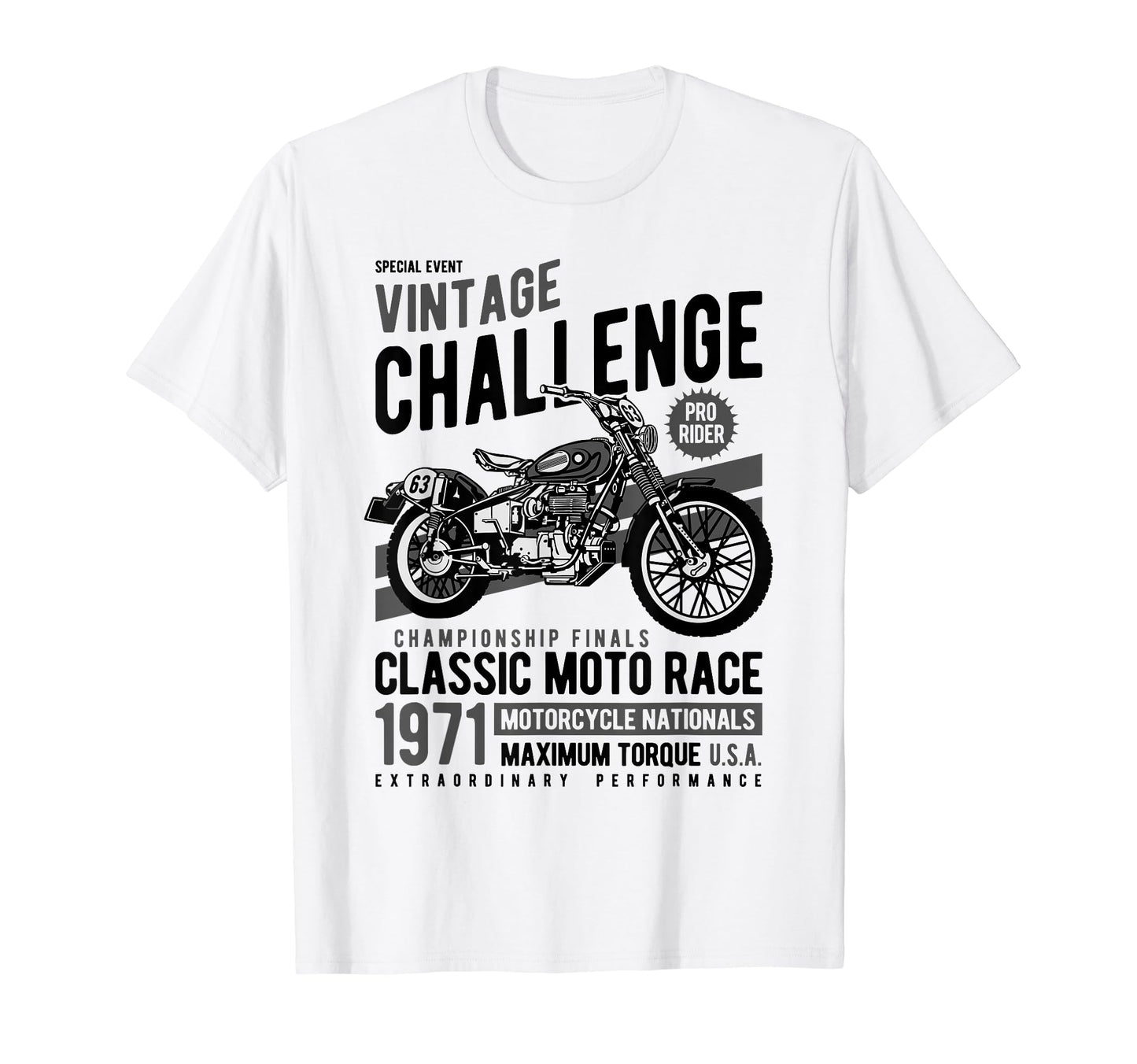 Challenge Motorcycle Race T-Shirt - Aesthetic Graphic Unisex - T-Shirt, Sweatshirt, Hoodie
