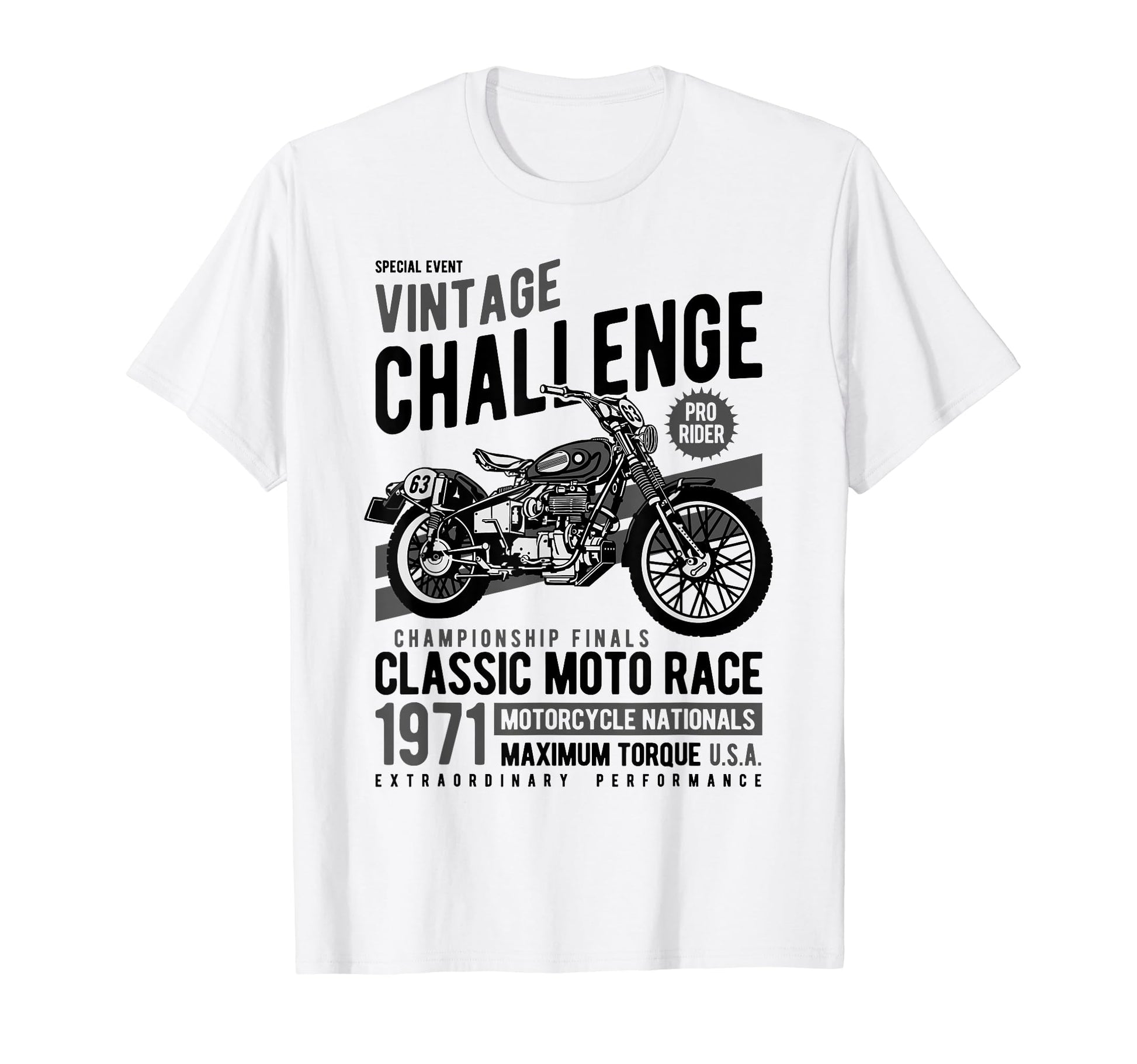 Challenge Motorcycle Race T-Shirt - Aesthetic Graphic Unisex - T-Shirt, Sweatshirt, Hoodie