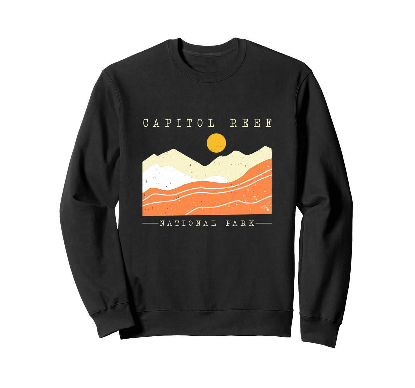 Capitol Reef National Park Sweatshirt - Graphic Print for Adults - T-Shirt, Sweatshirt, Hoodie