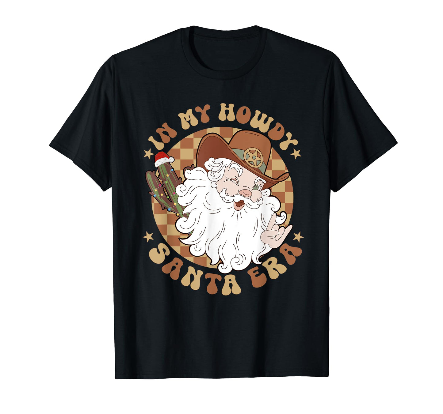 My Howdy Santa Era Tree Western T-Shirt - Casual Everyday Wear for Adults - T-Shirt, Sweatshirt, Hoodie