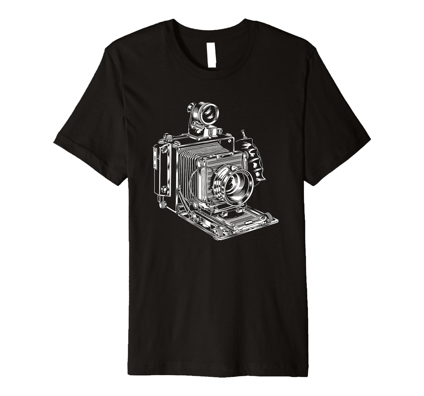 Camera Photographer Antique Enthusiast T-Shirt - Custom Art Print Unisex - T-Shirt, Sweatshirt, Hoodie