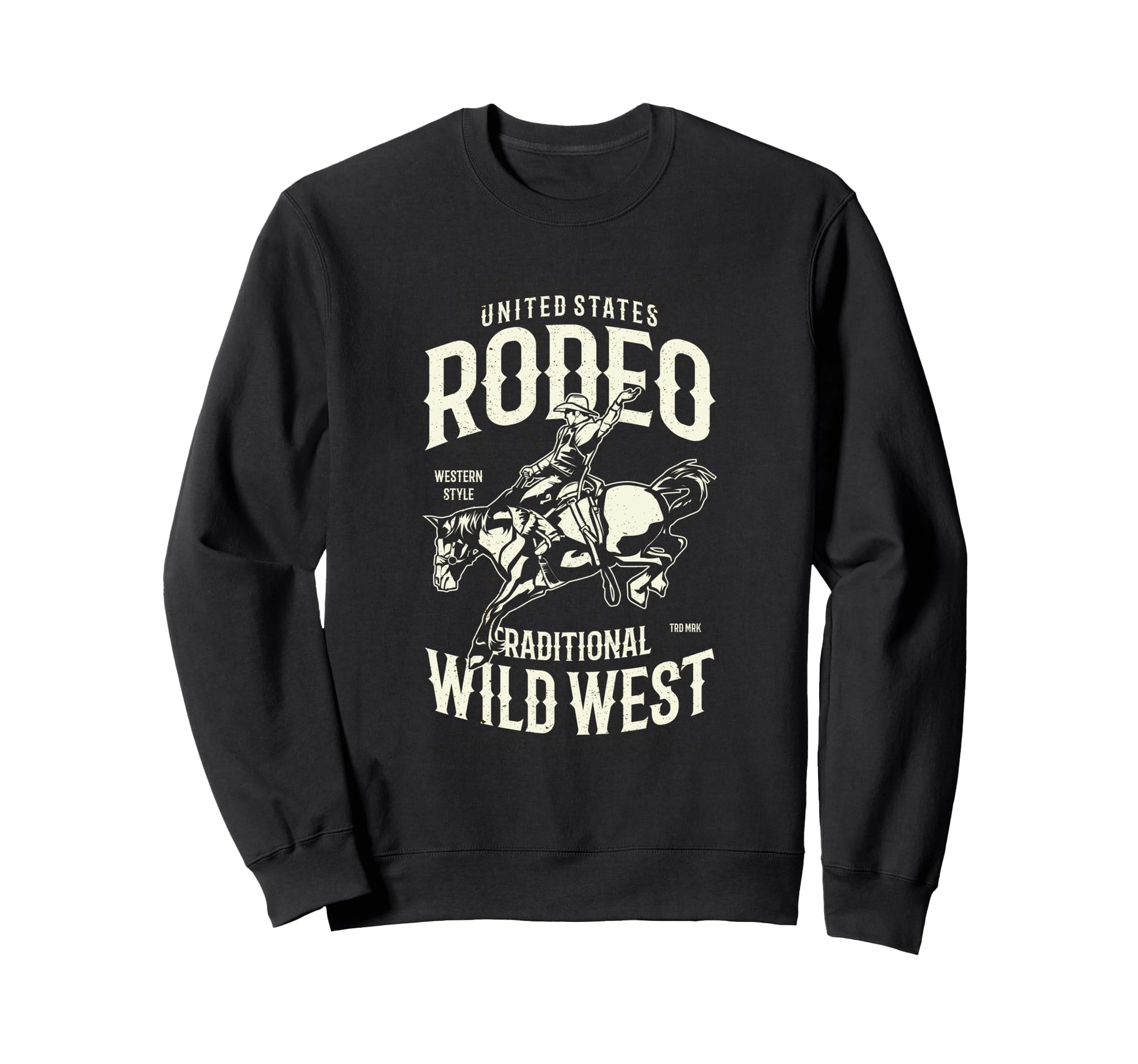 Cowboy Western Riding Horse Rodeo Sweatshirt - Novelty Apparel Men Women - T-Shirt, Sweatshirt, Hoodie