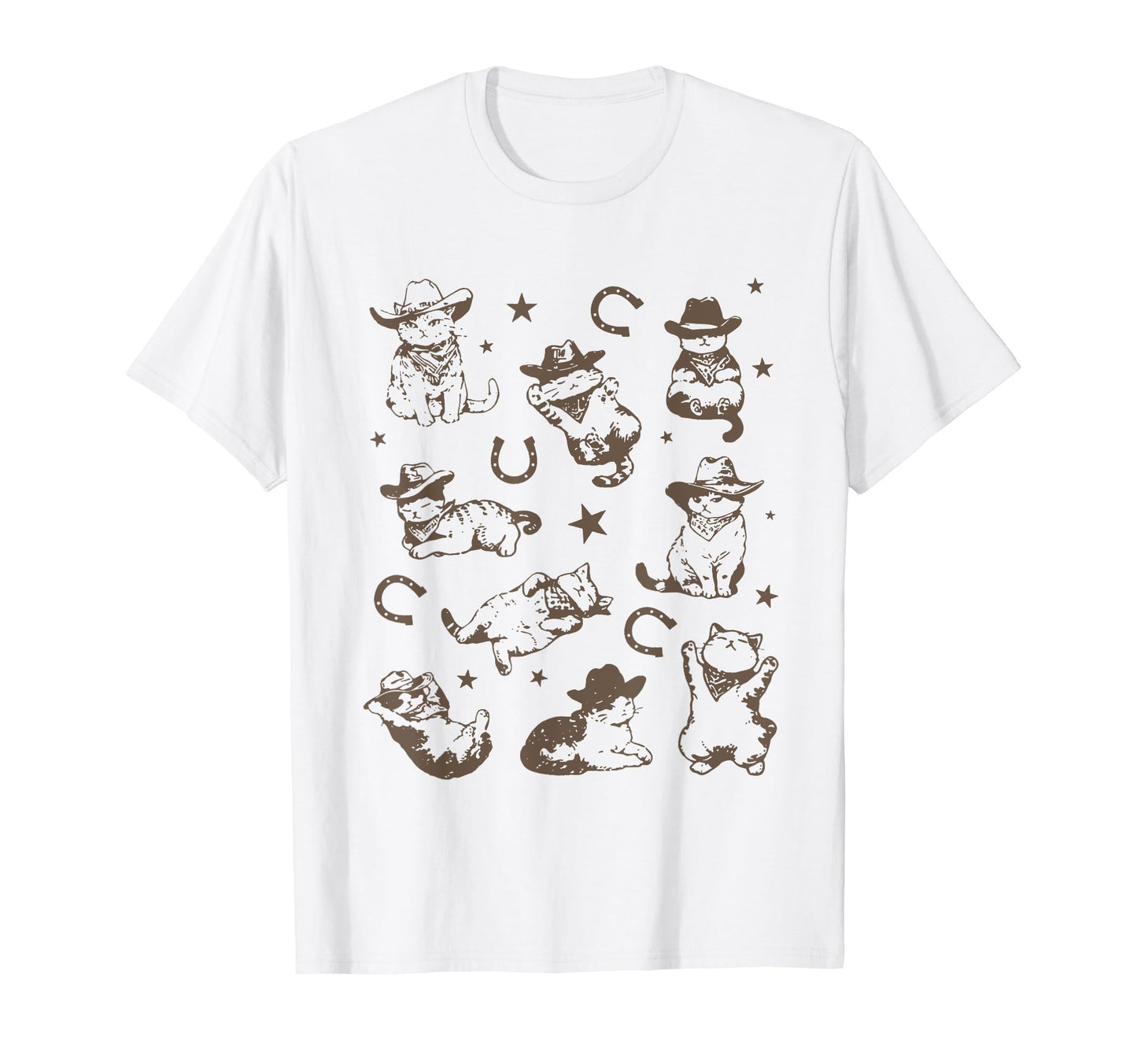 Cowboy Cats And Kittens Western Cowboy T-Shirt - Streetwear Style Men Women - T-Shirt, Sweatshirt, Hoodie