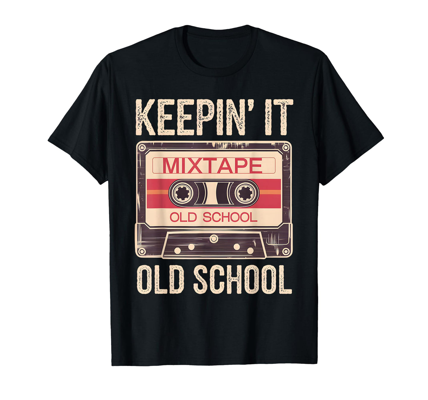 Old School Hip Hop 80S 90S T-Shirt - Fun Novelty Design for Adults - T-Shirt, Sweatshirt, Hoodie
