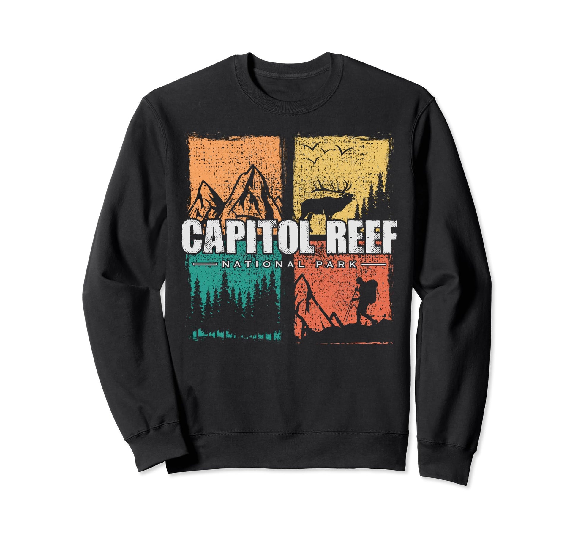 Capitol Reef National Park Us Sweatshirt - Unique Graphic for Adults - T-Shirt, Sweatshirt, Hoodie