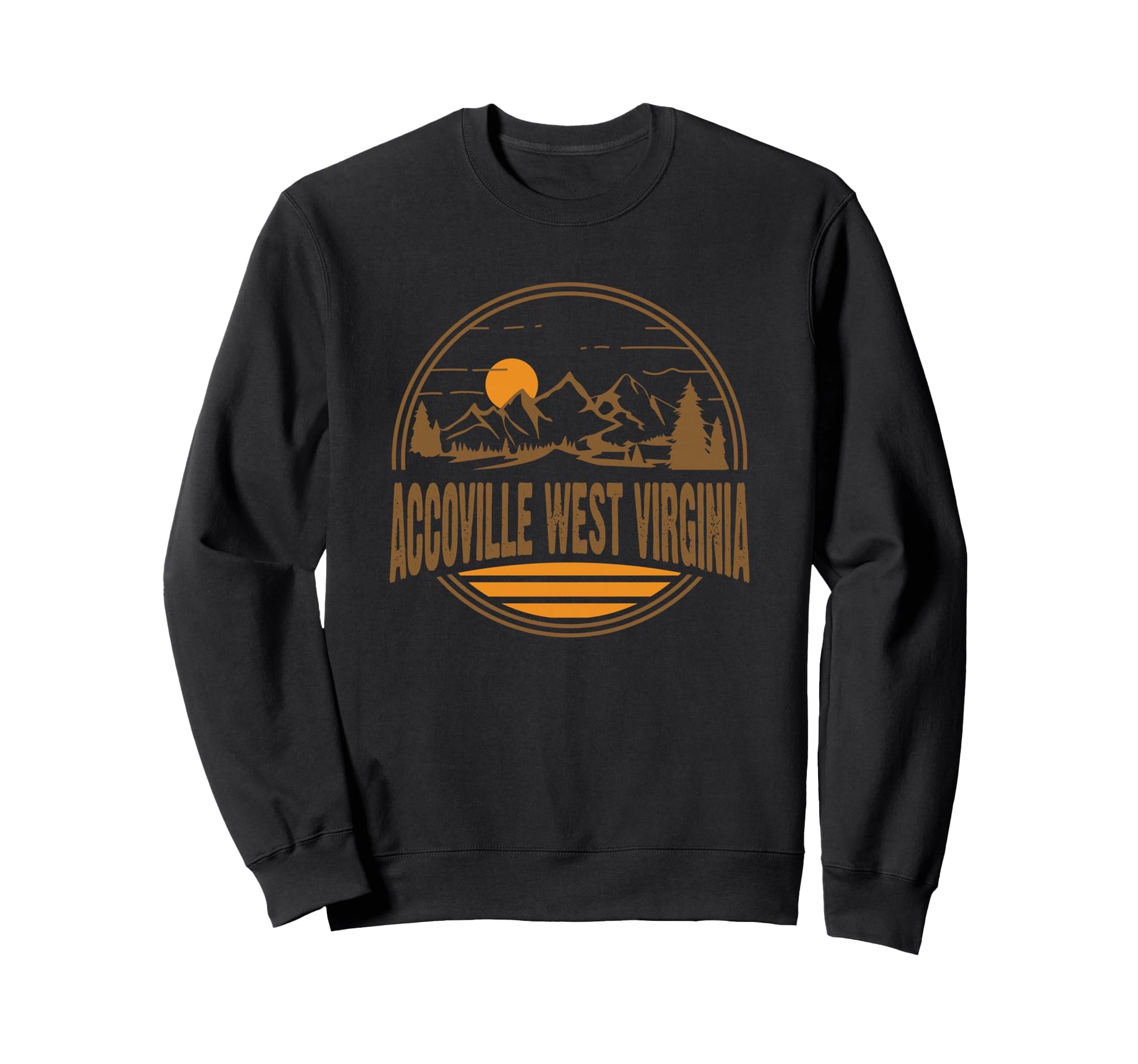 Accoville West Virginia State Sweatshirt - Fun Novelty Design Men Women - T-Shirt, Sweatshirt, Hoodie