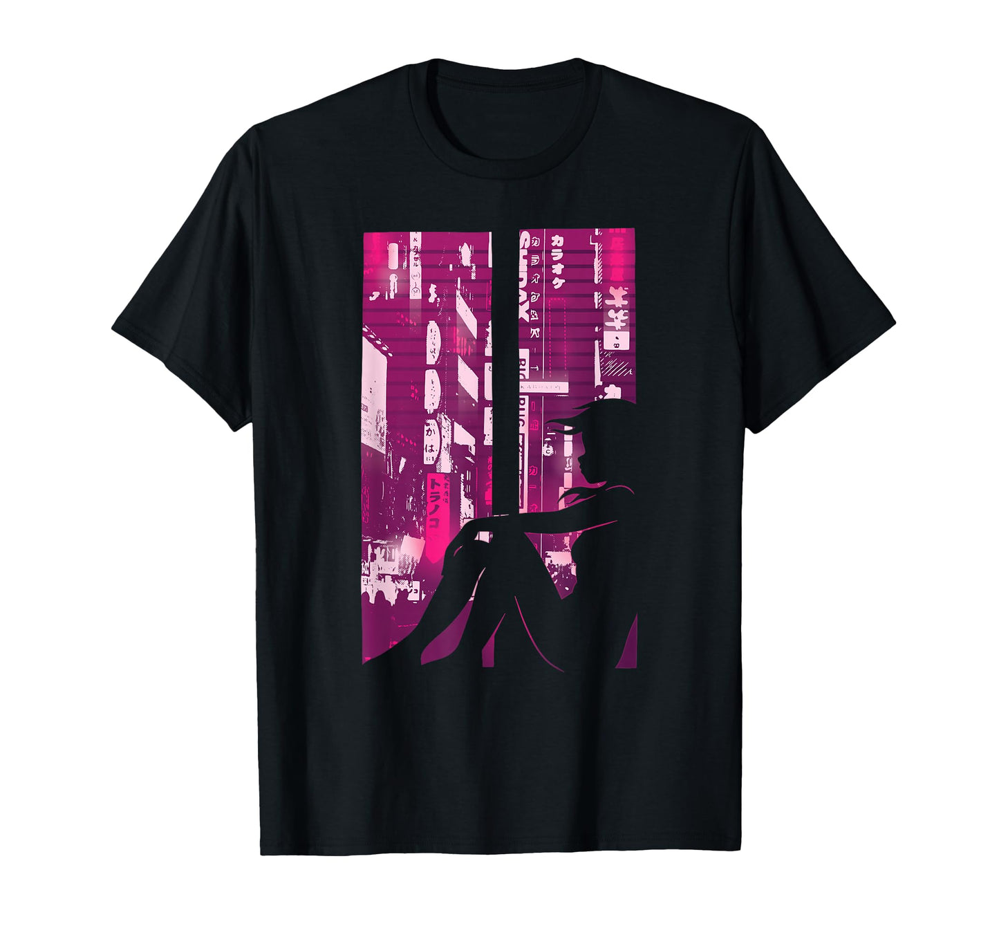 Tokyo Nightlife Aesthetic Lofi Japanese T-Shirt - Trendy Graphic Unisex - T-Shirt, Sweatshirt, Hoodie