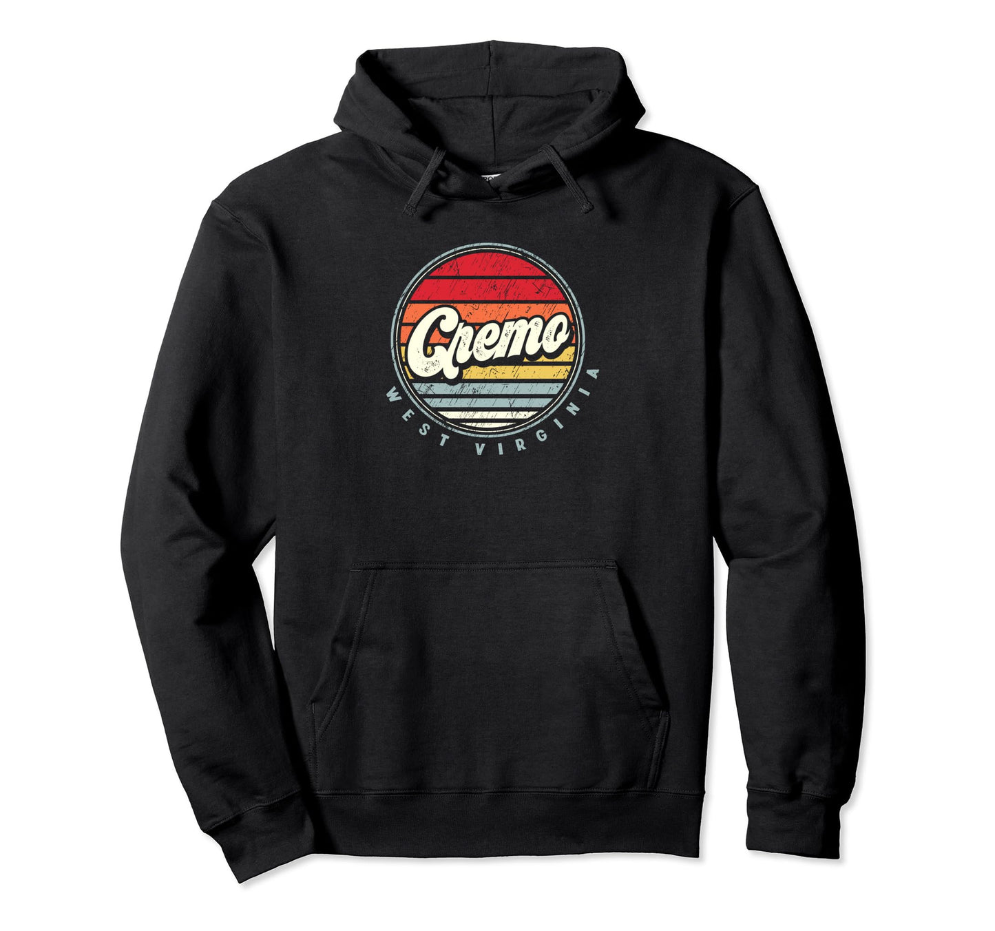 Cremo Home State 70S Sunset Hoodie - Novelty Apparel Men Women - T-Shirt, Sweatshirt, Hoodie