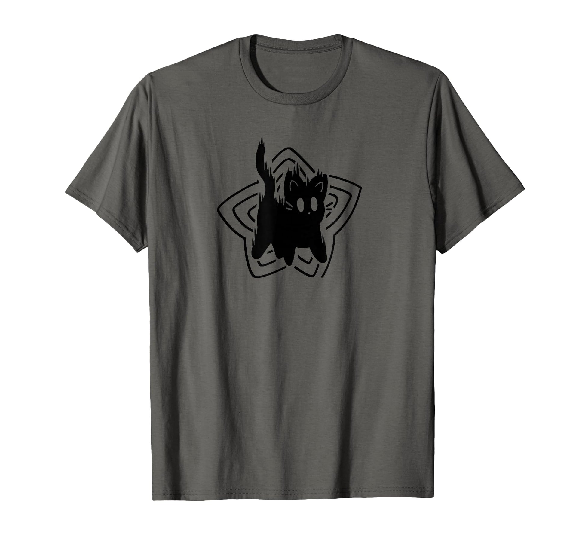 Y2K 90S Scary Scared Cat Tomcat T-Shirt - Custom Art Print Men Women - T-Shirt, Sweatshirt, Hoodie