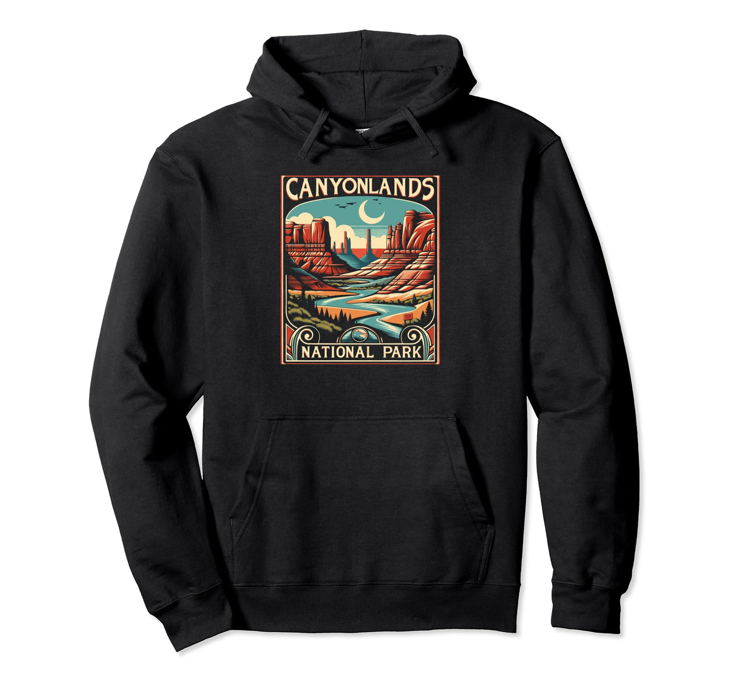 Canyonlands National Park Hoodie - Novelty Apparel Men Women - T-Shirt, Sweatshirt, Hoodie