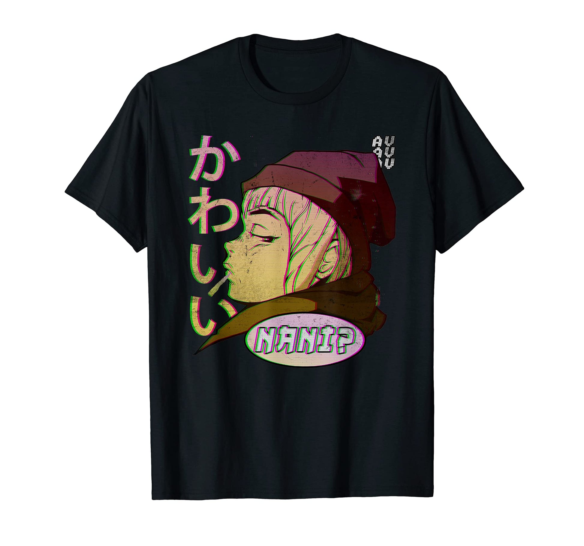 Nani Vaporwave Pastel Anime Aesthetic T-Shirt - Streetwear Style Men Women - T-Shirt, Sweatshirt, Hoodie