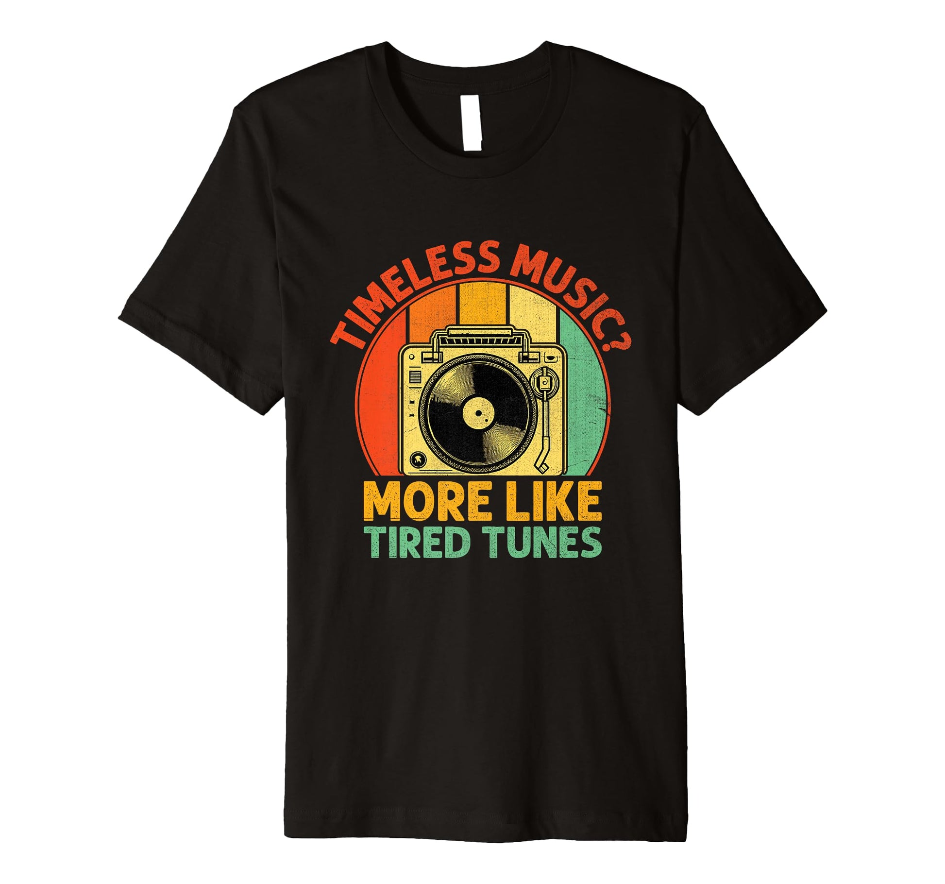 Funny Old School Dj Equipment T-Shirt - Casual Everyday Wear Men Women - T-Shirt, Sweatshirt, Hoodie
