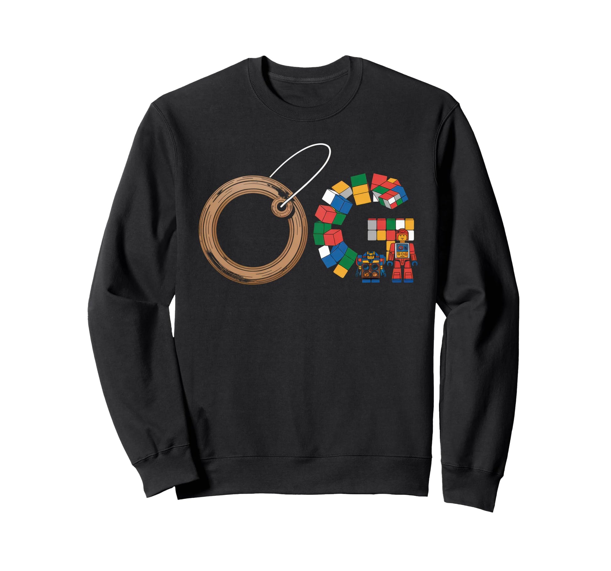 Old School Og Hip Hop Vinyl Cds Sweatshirt - Unique Graphic Men Women - T-Shirt, Sweatshirt, Hoodie