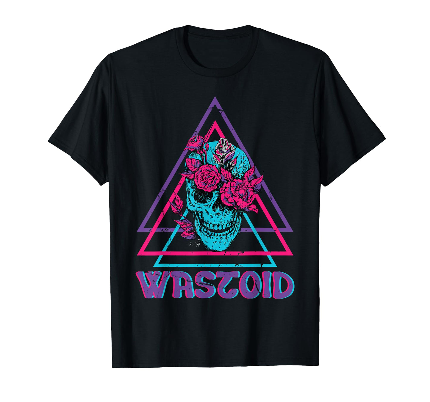 Wastoid Indie Aesthetic Vaporwave T-Shirt - Fun Novelty Design for Adults - T-Shirt, Sweatshirt, Hoodie