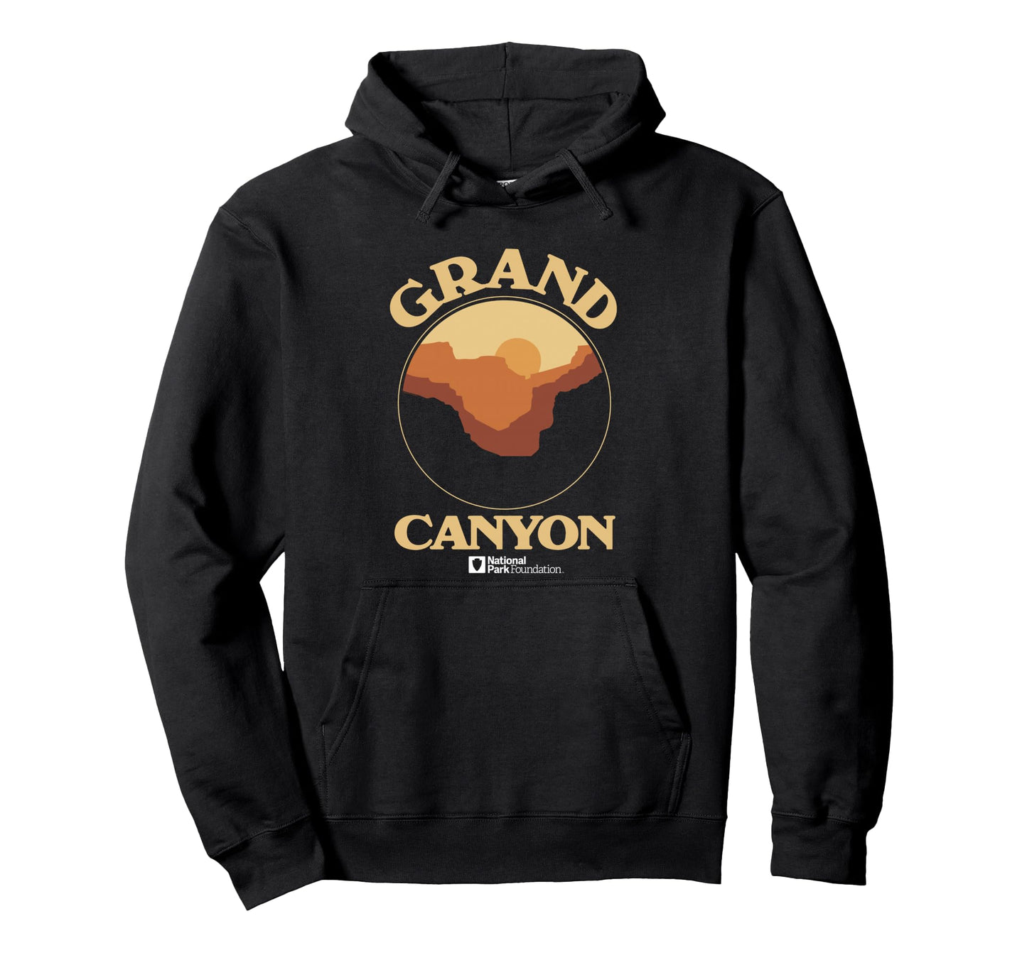 National Park Foundation Grand Canyon Sunset Hoodie - Graphic Print Unisex - T-Shirt, Sweatshirt, Hoodie