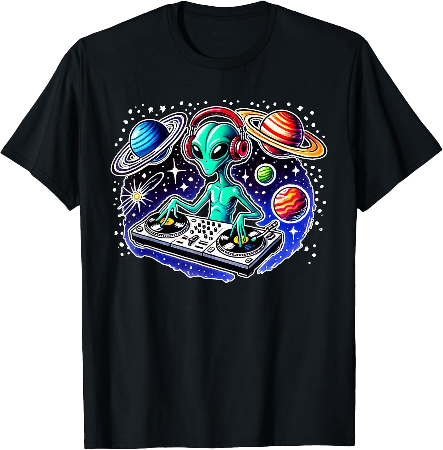 EDM Festival Music Apparel for Alien Men Women - Adult & Kids T-Shirts, Sweatshirts & Hoodies apparel design preview 1