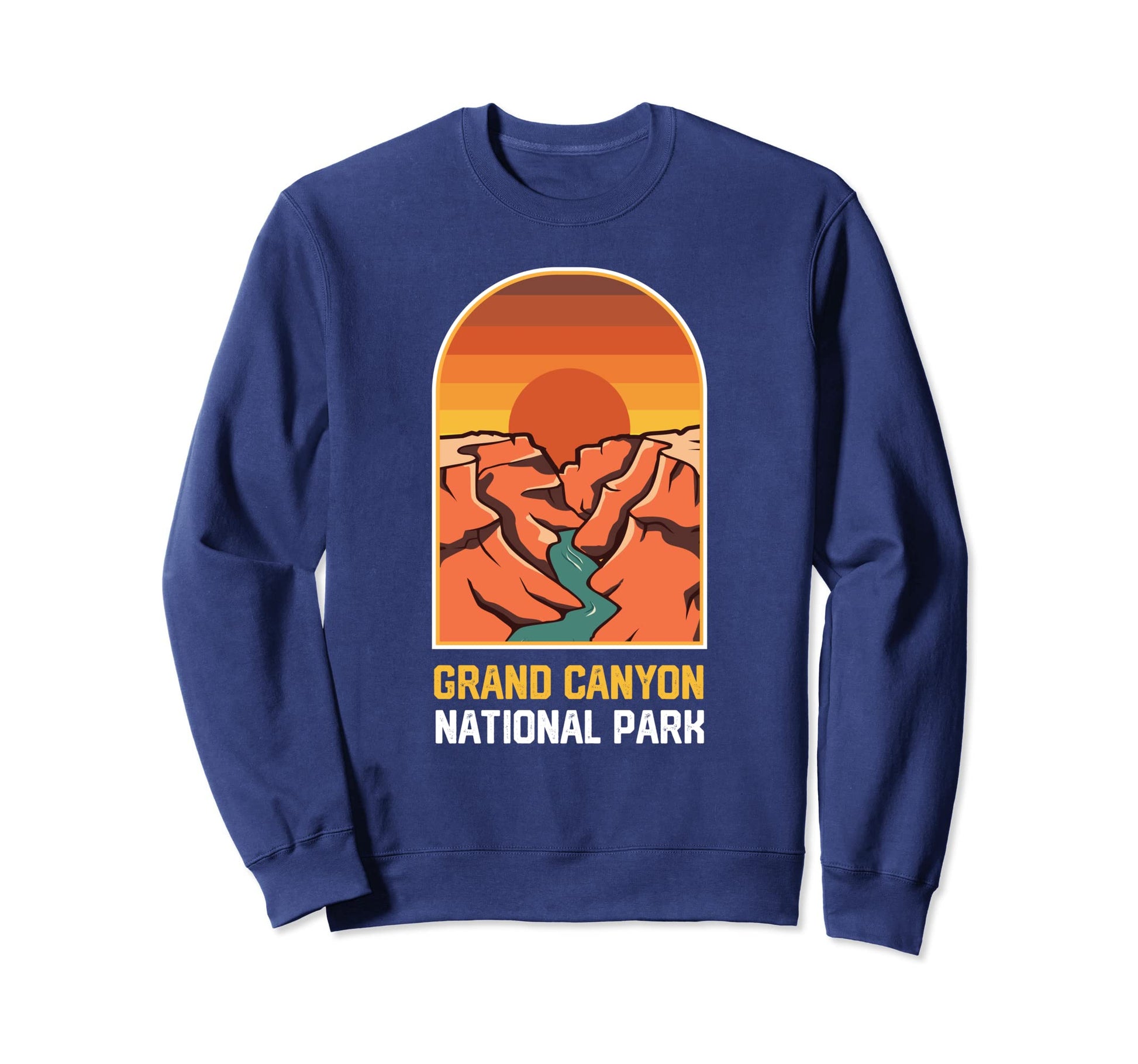 Grand Canyon National Park Sunset Sweatshirt - Unique Graphic Men Women - T-Shirt, Sweatshirt, Hoodie