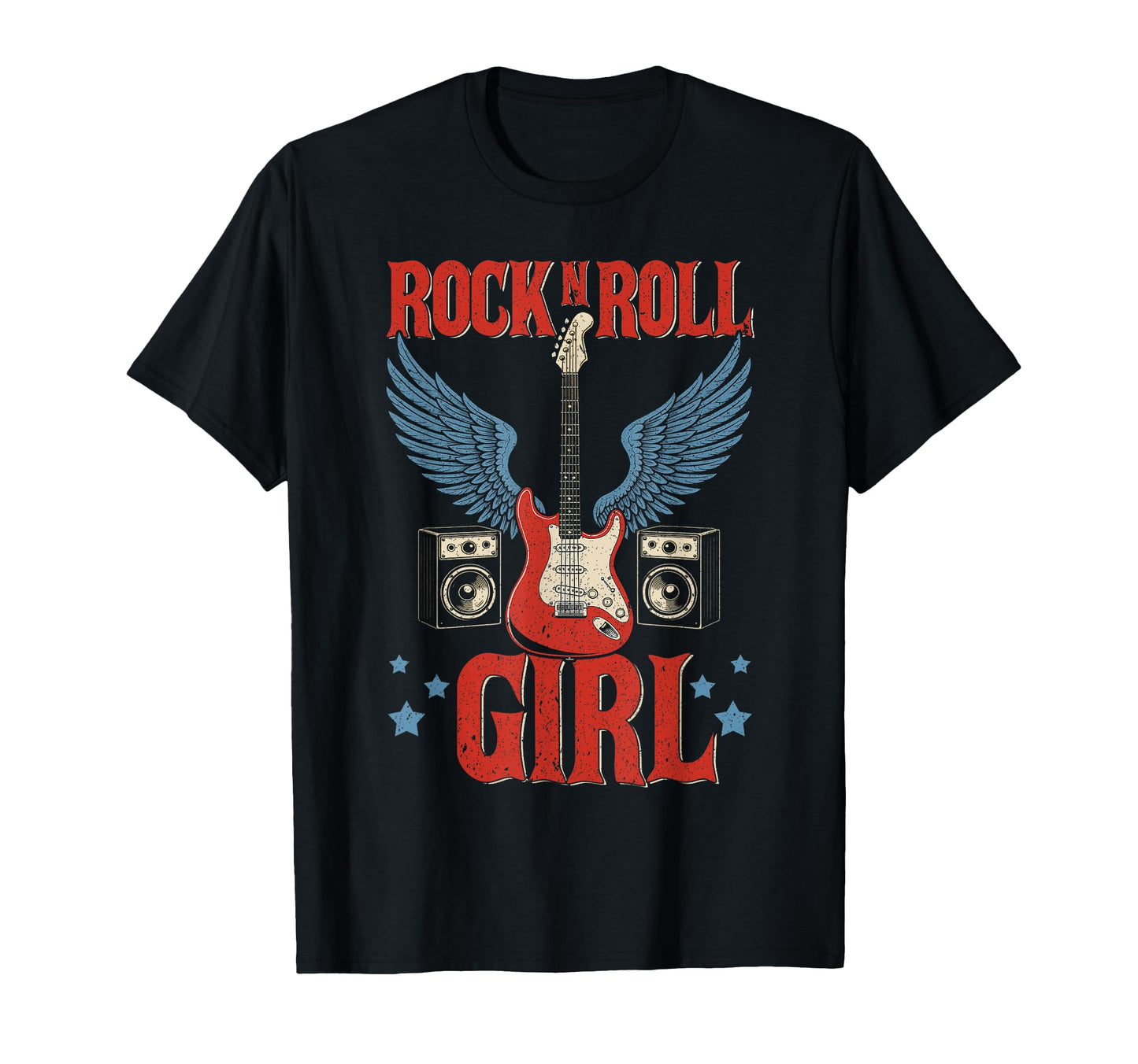 Rock And Roll Guitarist Guitar Rocker T-Shirt - Minimalist Print Men Women - T-Shirt, Sweatshirt, Hoodie