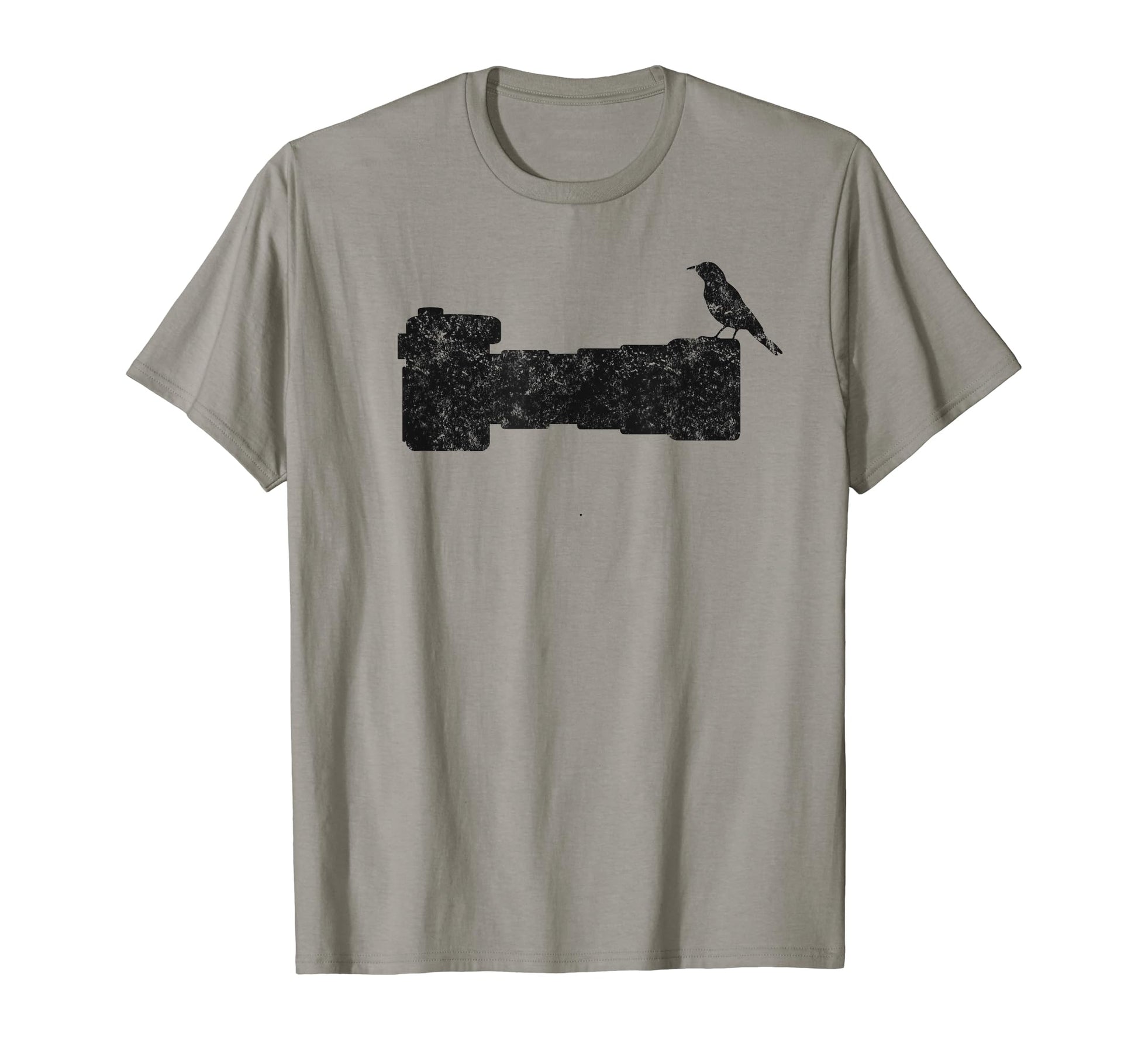 Bird Camera Long Lens Photographer T-Shirt - Minimalist Print for Adults - T-Shirt, Sweatshirt, Hoodie
