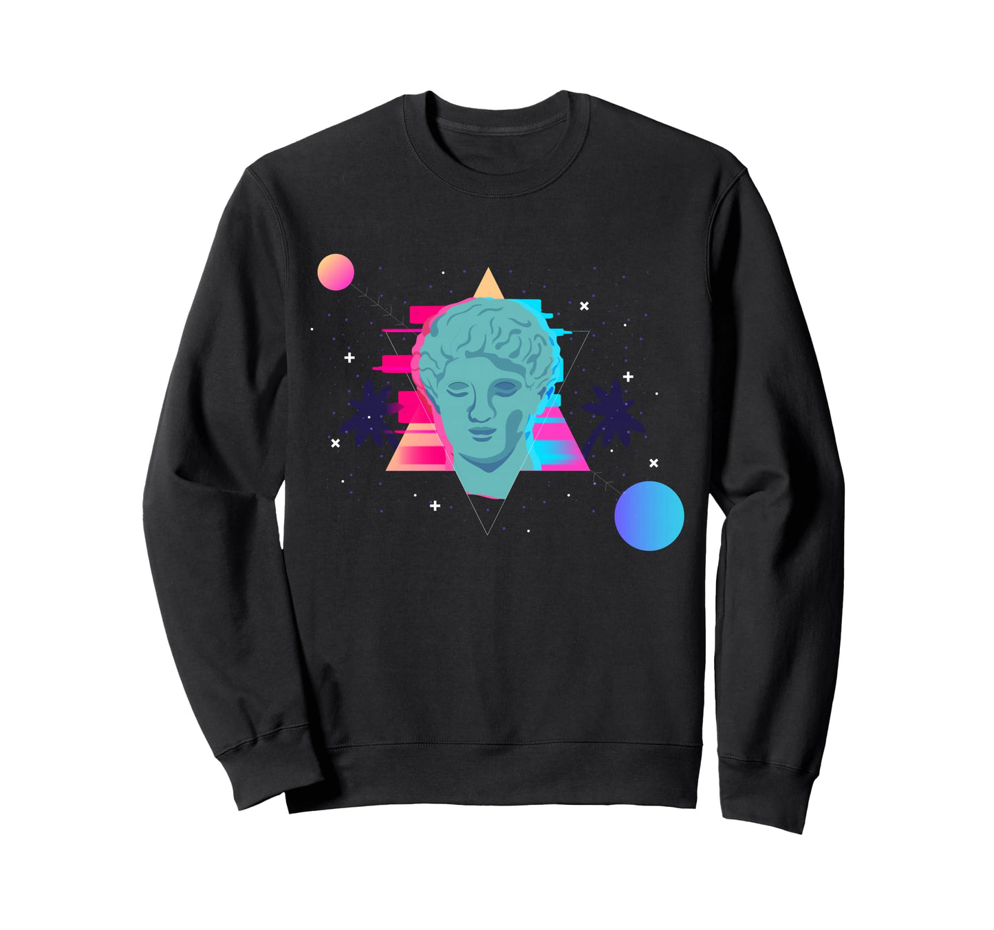 Vaporwave Aesthetic 80S 90S Hoodie - Fun Novelty Design Men Women - T-Shirt, Sweatshirt, Hoodie