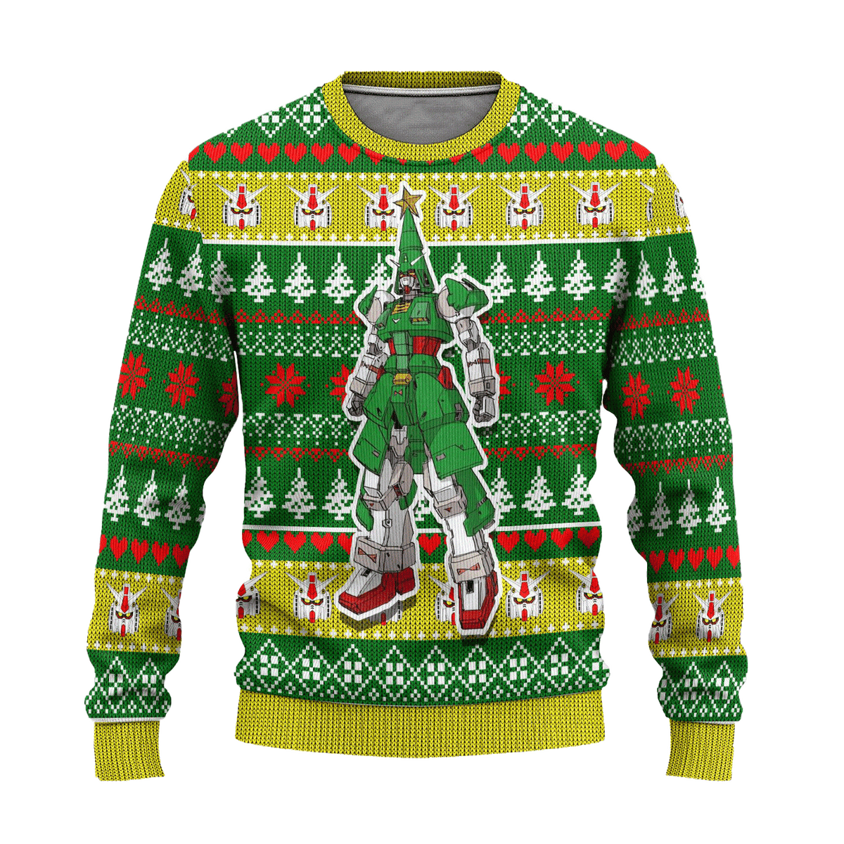 Gundam Anime 3D Christmas Sweater - Holiday Gift product image