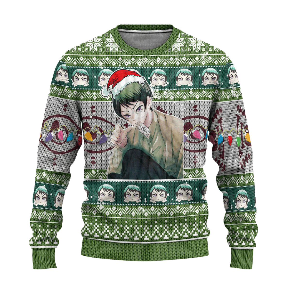 Yushiro Anime 3D Ugly Christmas Sweater - Holiday Gift product image