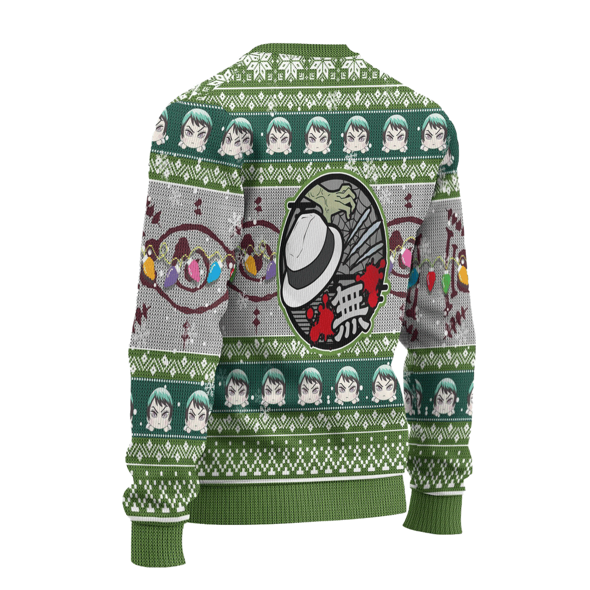 Yushiro Anime 3D Ugly Christmas Sweater - Holiday Gift product image 2