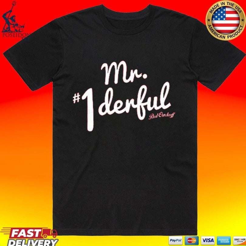 Tyrus Mr. Wonderful - Adult & Kids T-Shirts, Sweatshirts & Hoodies apparel design preview 1