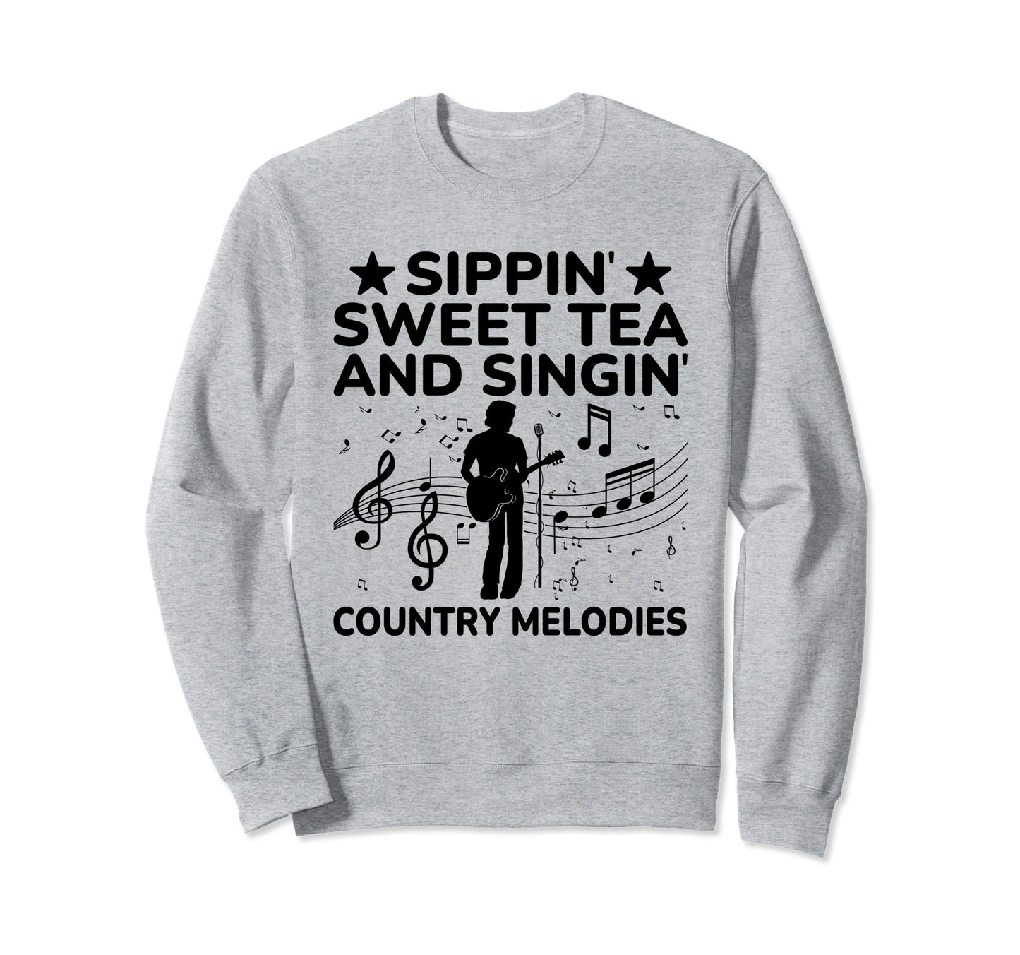 County Music Music Lover Sweatshirt - Casual Everyday Wear Men Women - T-Shirt, Sweatshirt, Hoodie