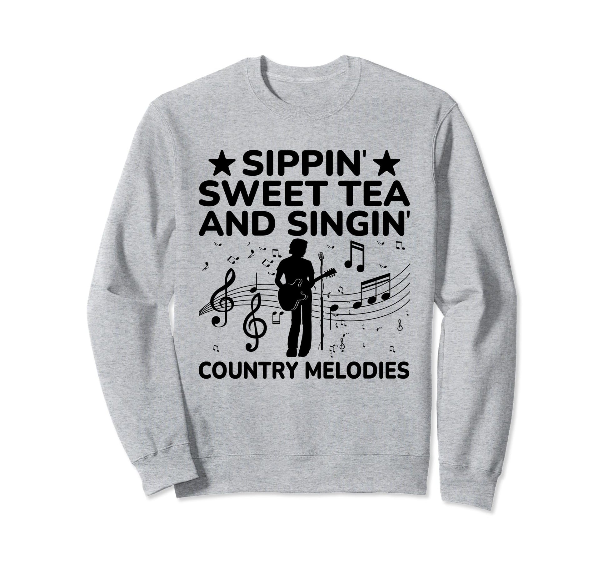 County Music Music Lover Sweatshirt - Casual Everyday Wear Men Women - T-Shirt, Sweatshirt, Hoodie
