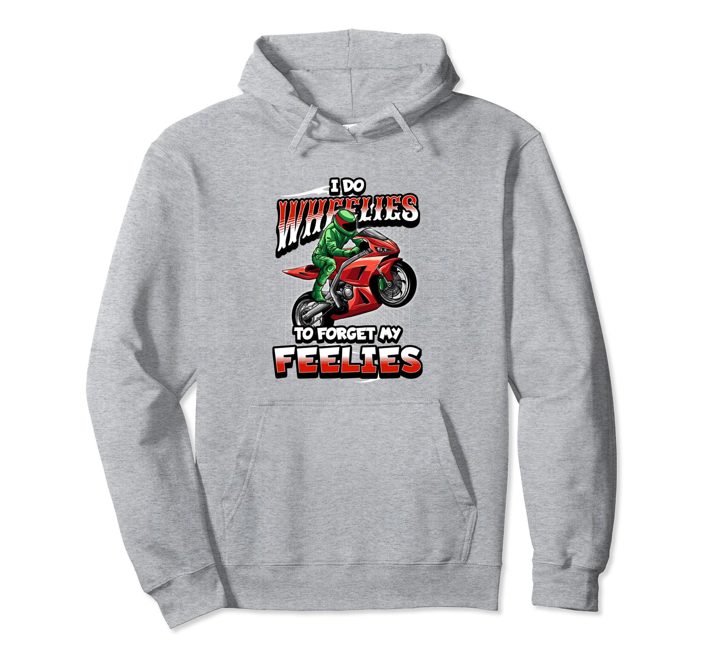 Biker Motorcycle Motorcycle Funny Hoodie - Novelty Apparel Unisex - T-Shirt, Sweatshirt, Hoodie