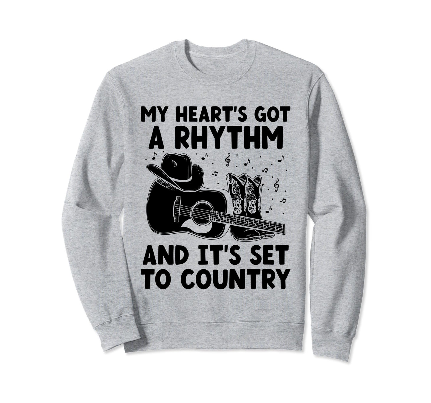 County Music Music Lover Western Sweatshirt - Fun Novelty Design Unisex - T-Shirt, Sweatshirt, Hoodie