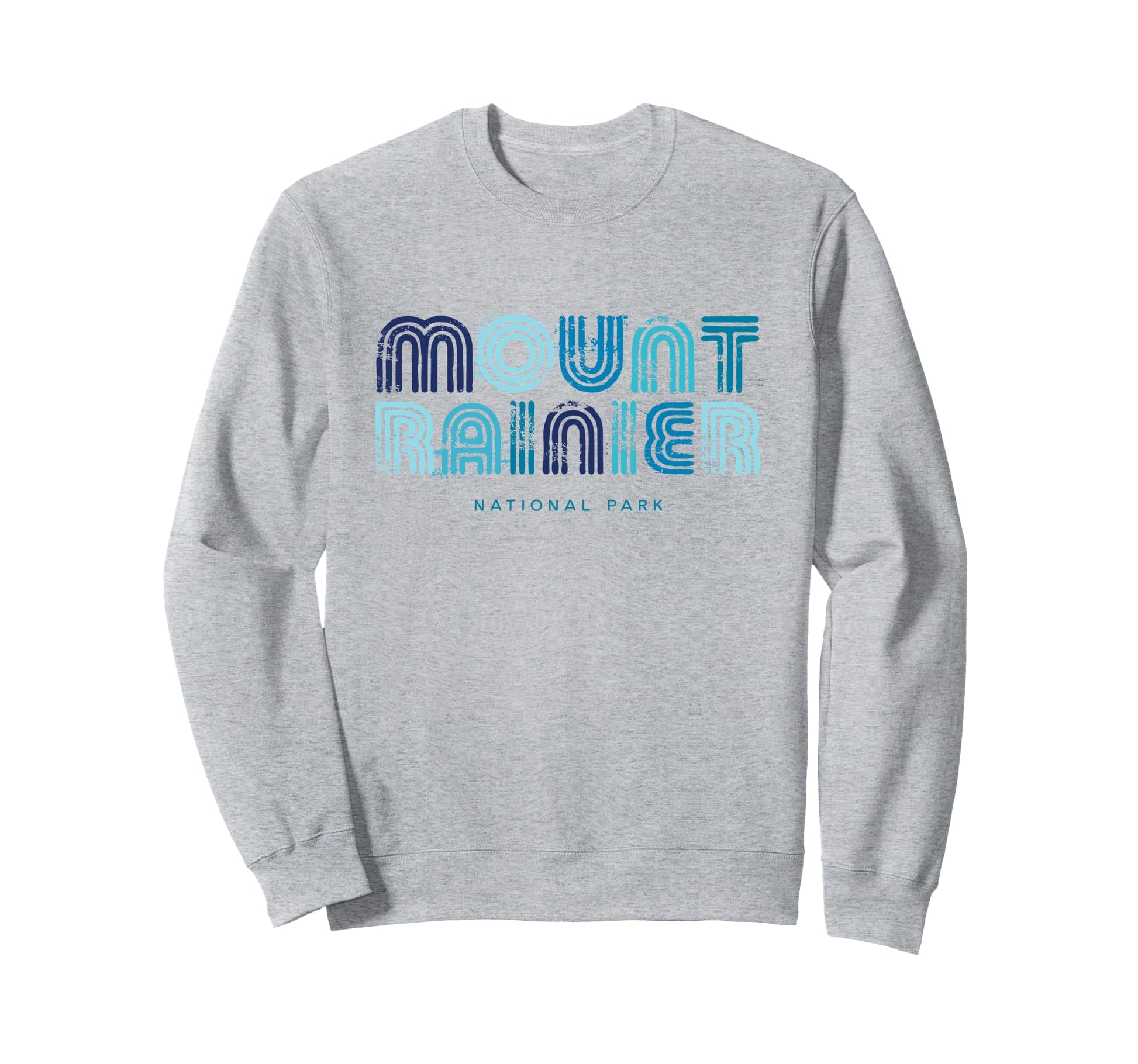 Mount Rainier National Park 70S 80S Sweatshirt - Aesthetic Graphic Unisex - T-Shirt, Sweatshirt, Hoodie