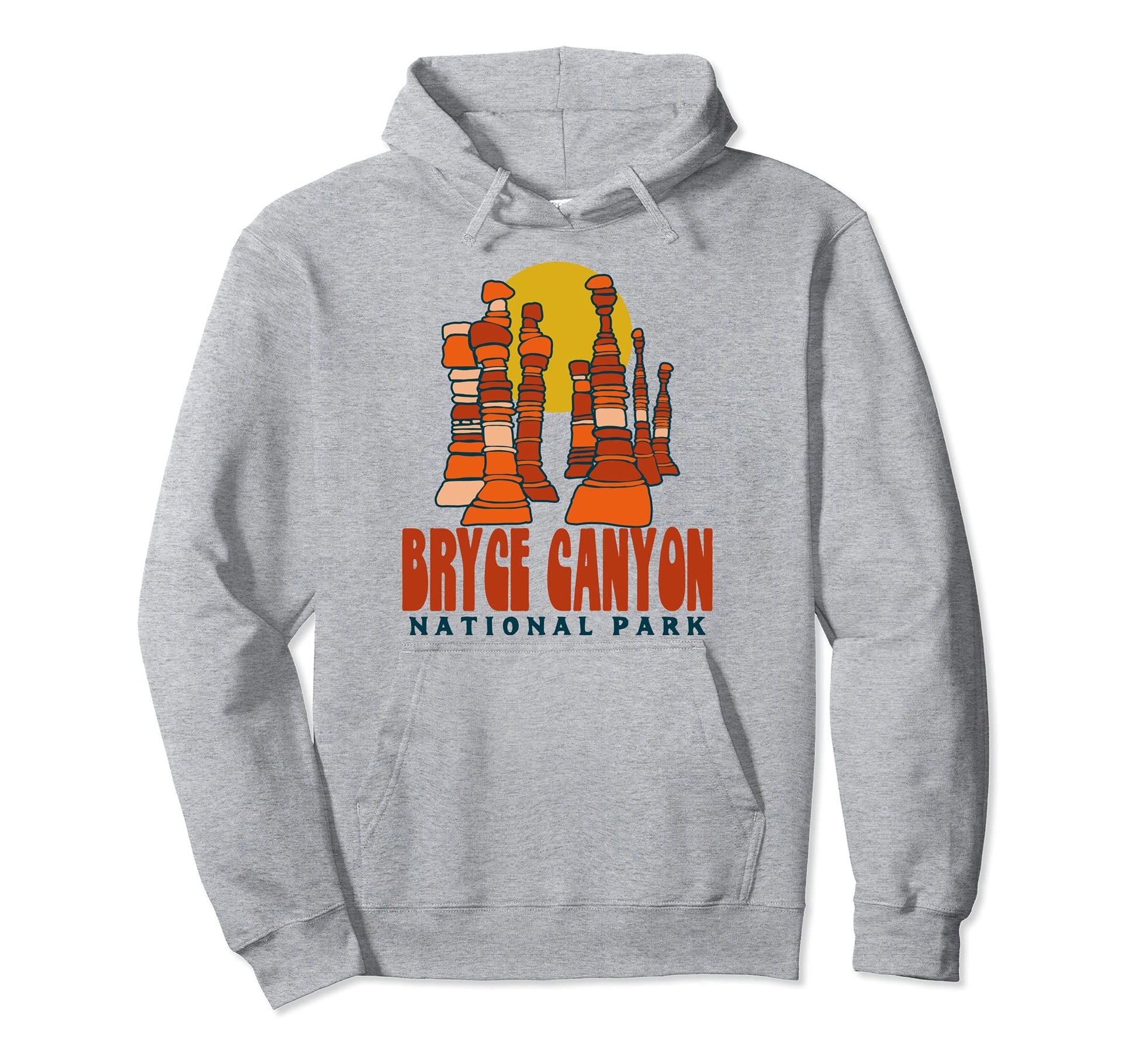 Bryce Canyon National Park Hoo Doo Hoodie - Unique Graphic for Adults - T-Shirt, Sweatshirt, Hoodie