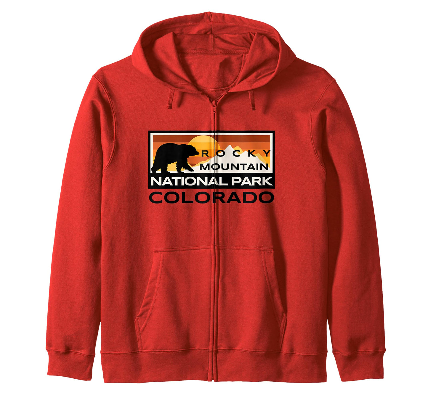 Rocky Mountain National Park Colorado Usa Hoodie - Graphic Print Unisex - T-Shirt, Sweatshirt, Hoodie