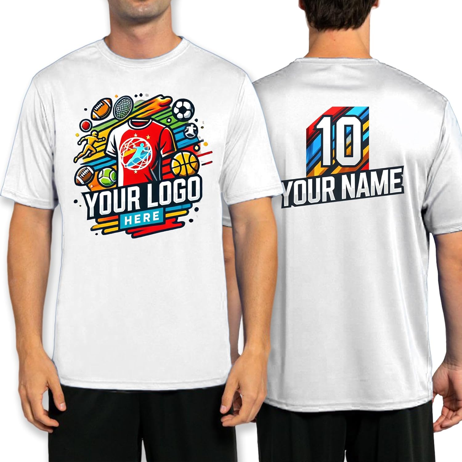 Custom Sport Performance 100% Polyester, - Adult & Kids T-Shirts, Sweatshirts & Hoodies apparel design preview 1